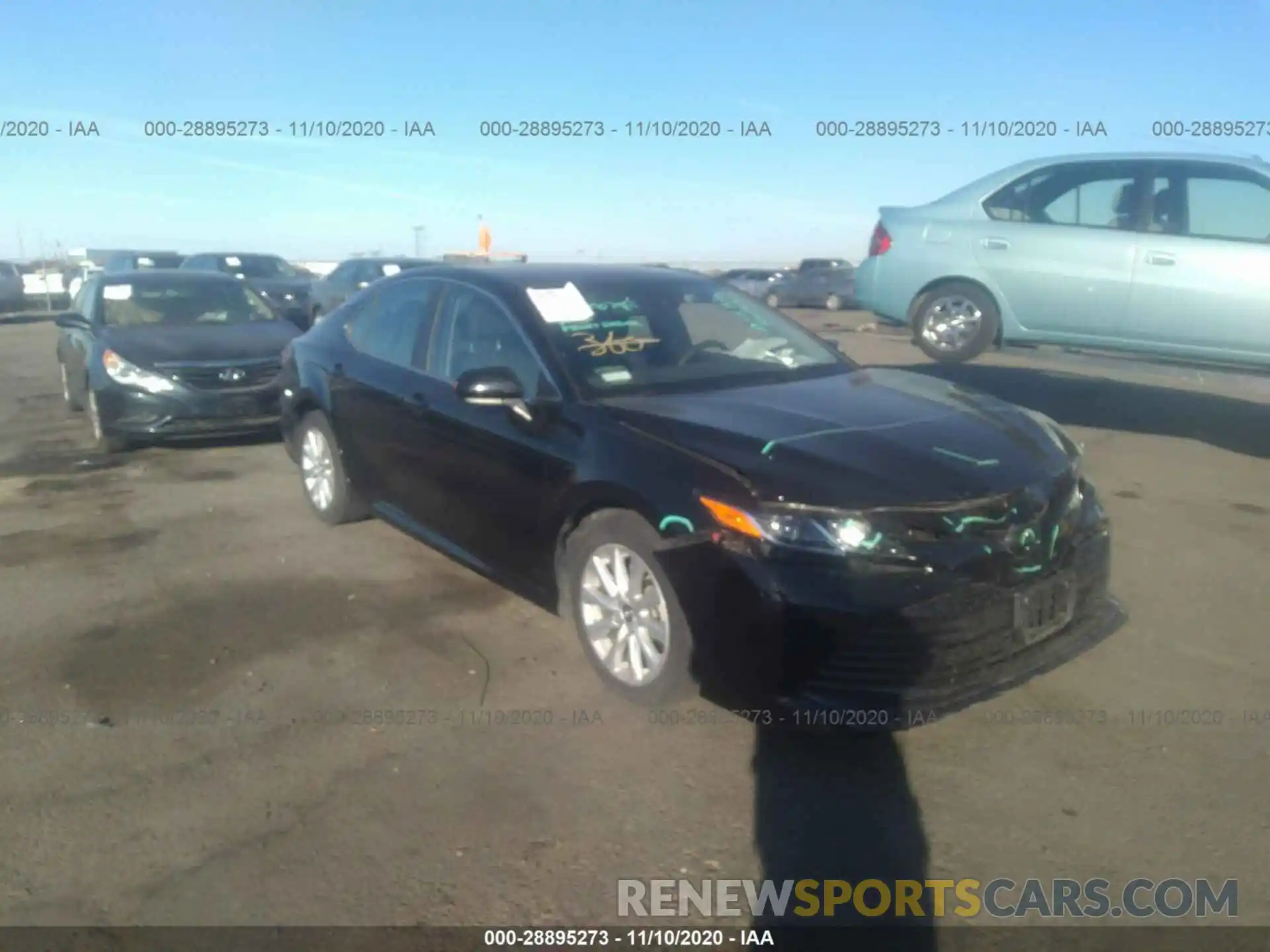 1 Photograph of a damaged car 4T1B11HK5KU167270 TOYOTA CAMRY 2019