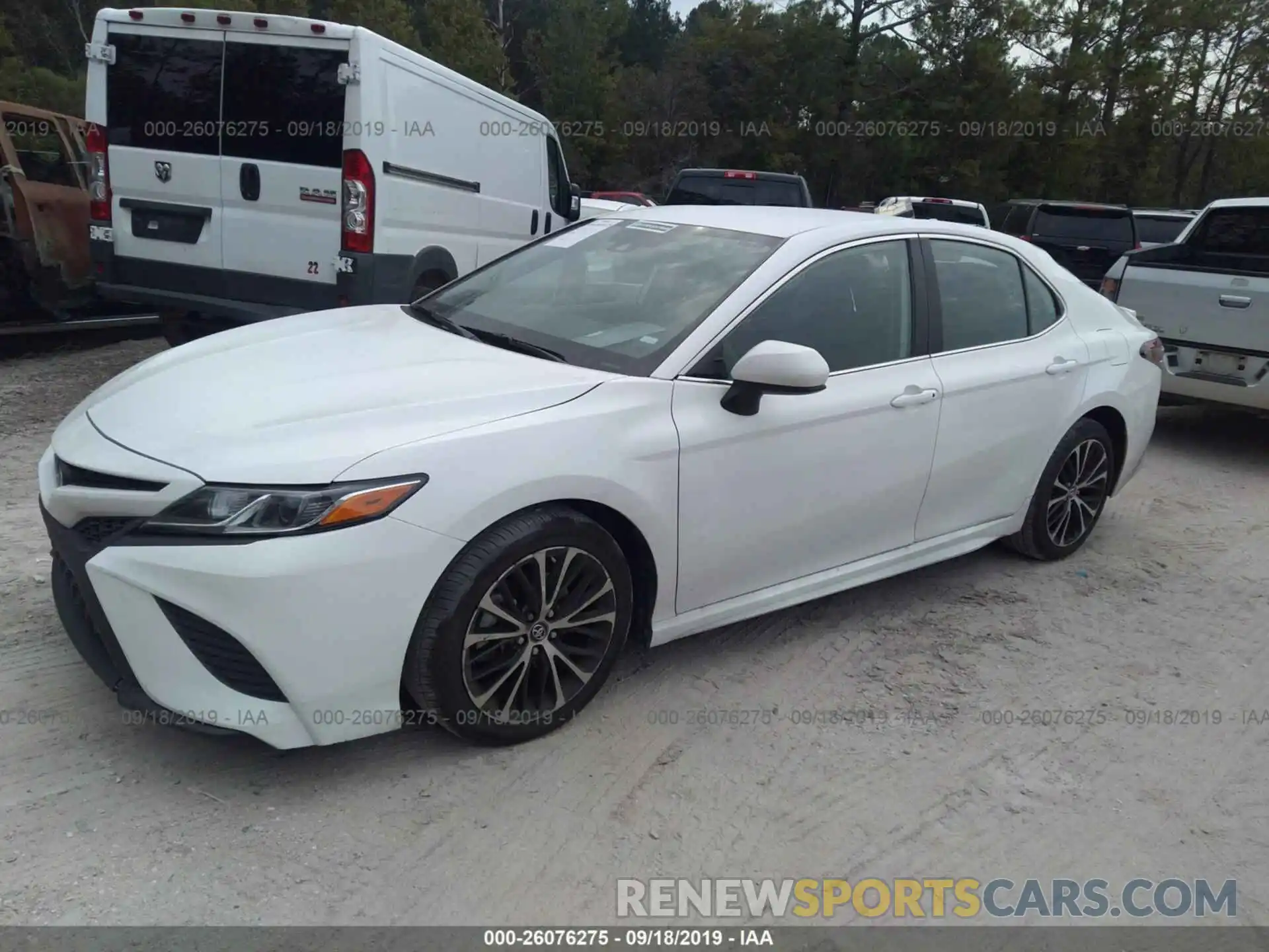 2 Photograph of a damaged car 4T1B11HK5KU167849 TOYOTA CAMRY 2019