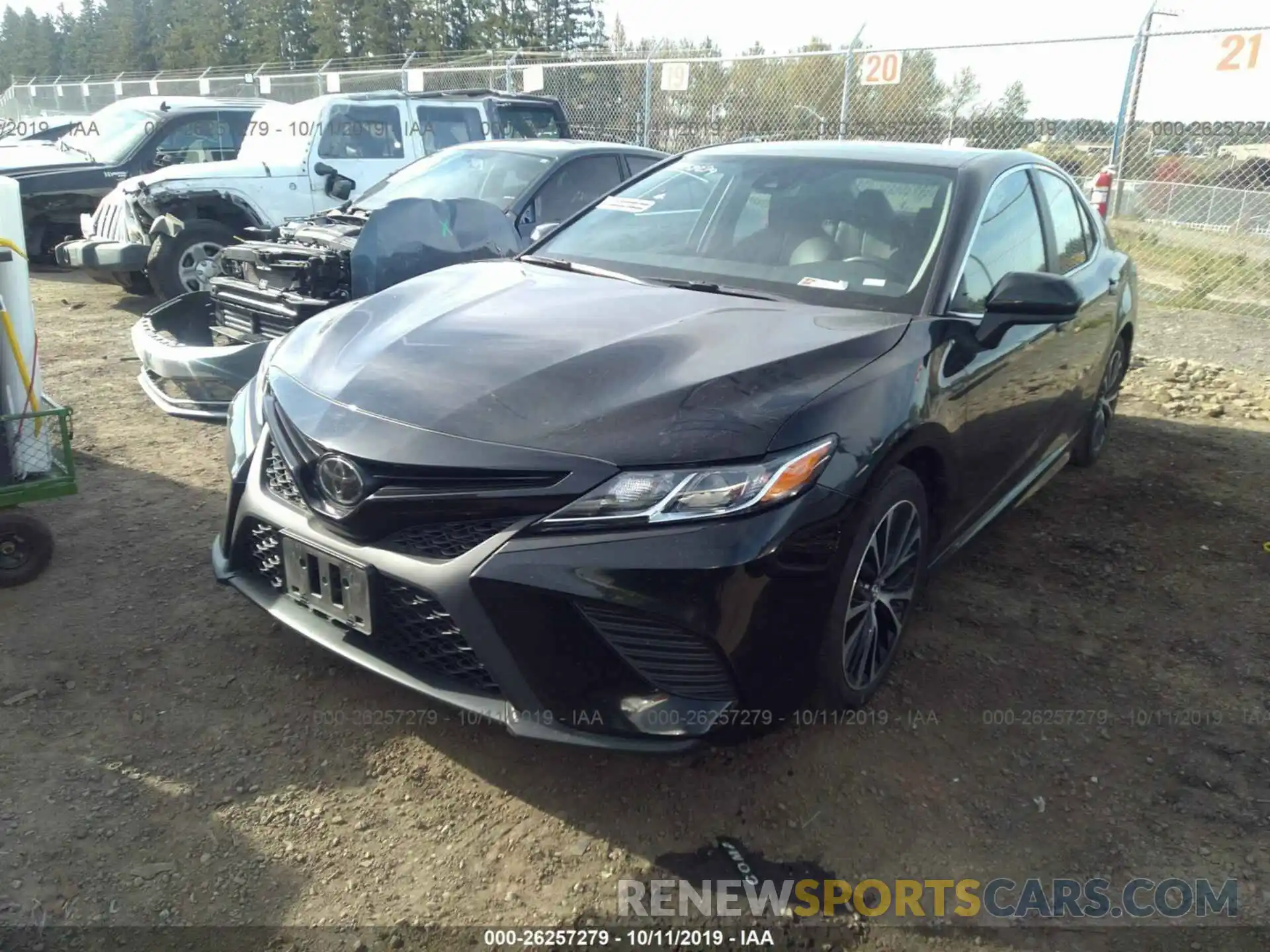 2 Photograph of a damaged car 4T1B11HK5KU171528 TOYOTA CAMRY 2019