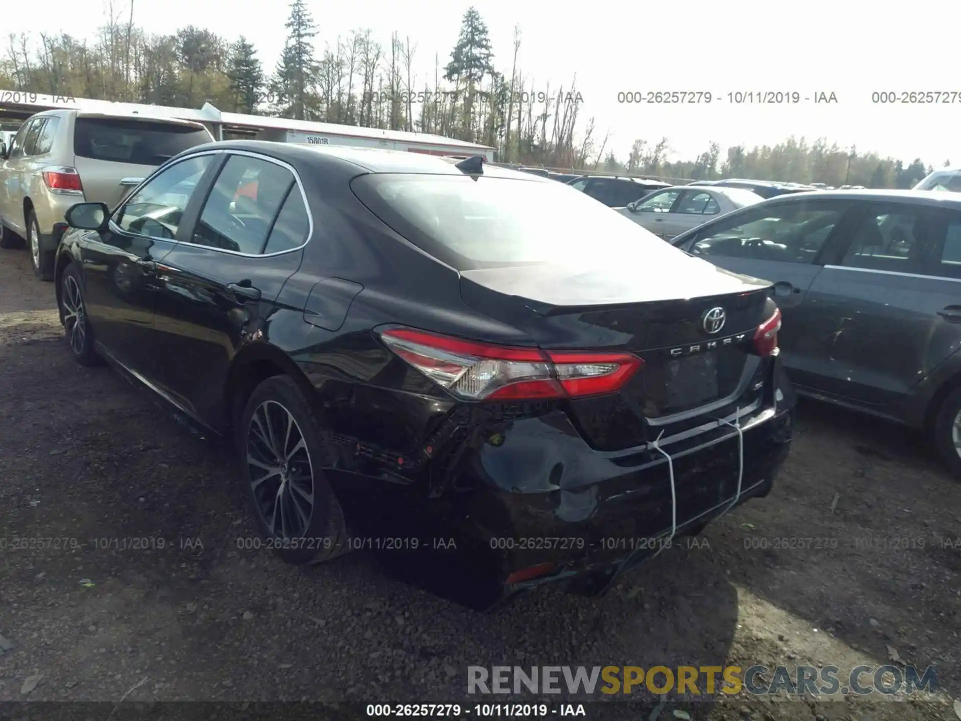 3 Photograph of a damaged car 4T1B11HK5KU171528 TOYOTA CAMRY 2019