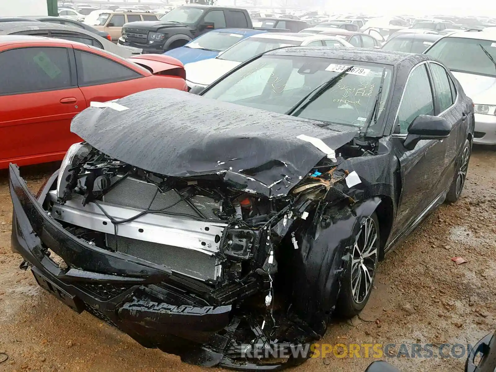 2 Photograph of a damaged car 4T1B11HK5KU171576 TOYOTA CAMRY 2019