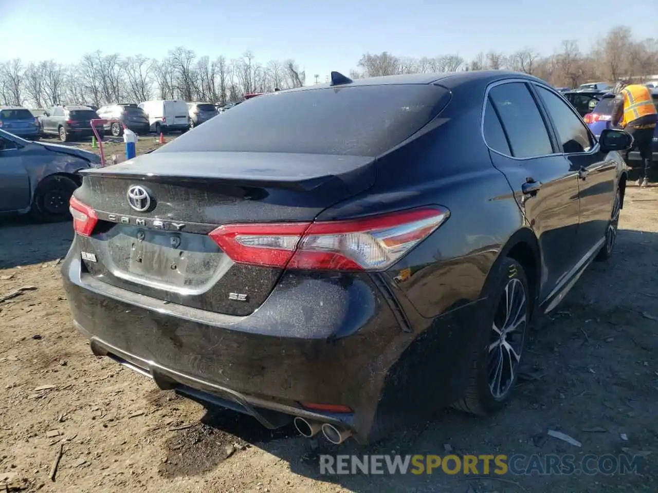 4 Photograph of a damaged car 4T1B11HK5KU173666 TOYOTA CAMRY 2019