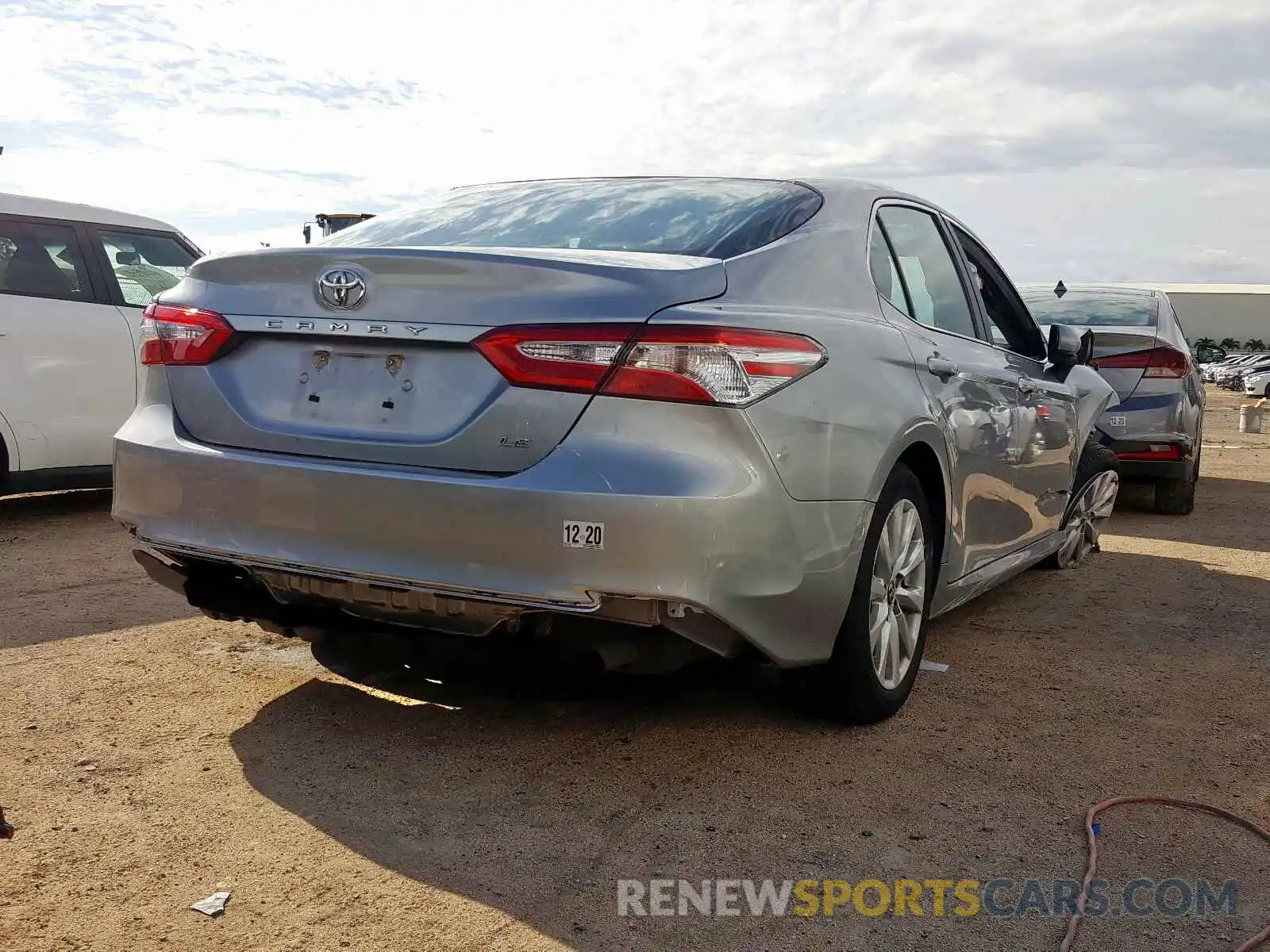 4 Photograph of a damaged car 4T1B11HK5KU175241 TOYOTA CAMRY 2019