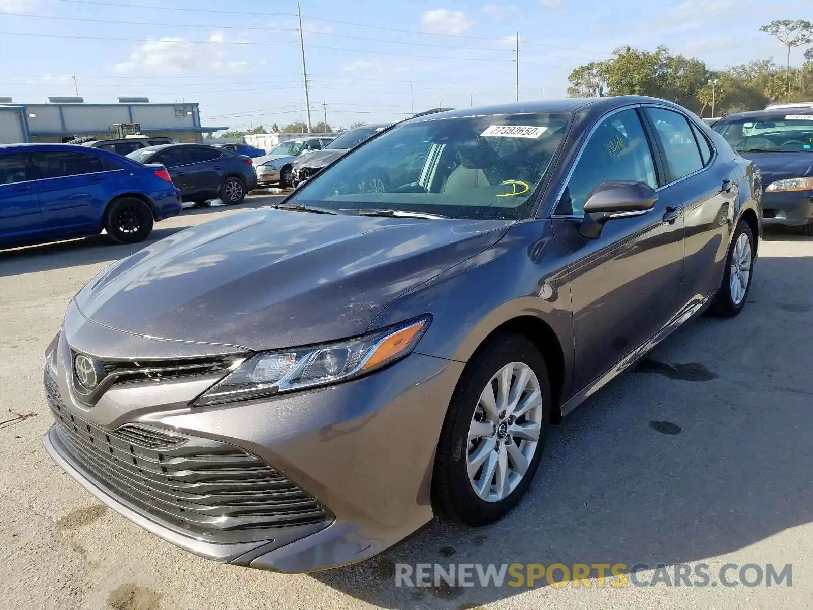 2 Photograph of a damaged car 4T1B11HK5KU175983 TOYOTA CAMRY 2019