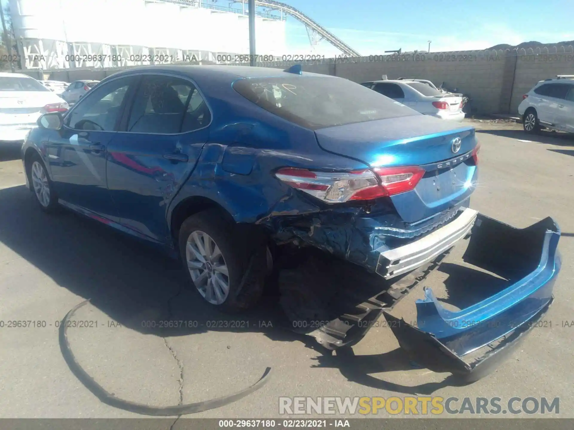 3 Photograph of a damaged car 4T1B11HK5KU176003 TOYOTA CAMRY 2019