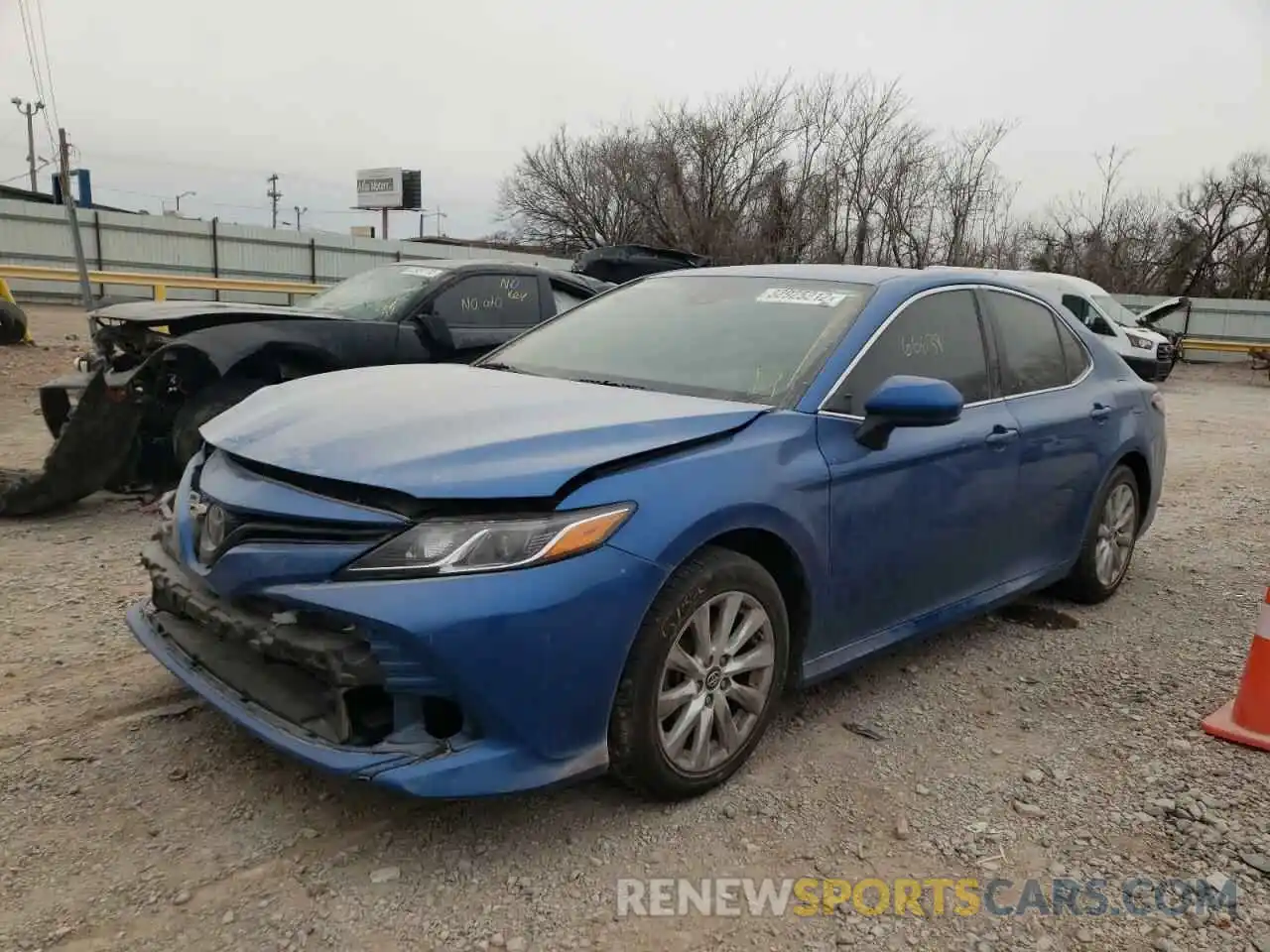 2 Photograph of a damaged car 4T1B11HK5KU176762 TOYOTA CAMRY 2019