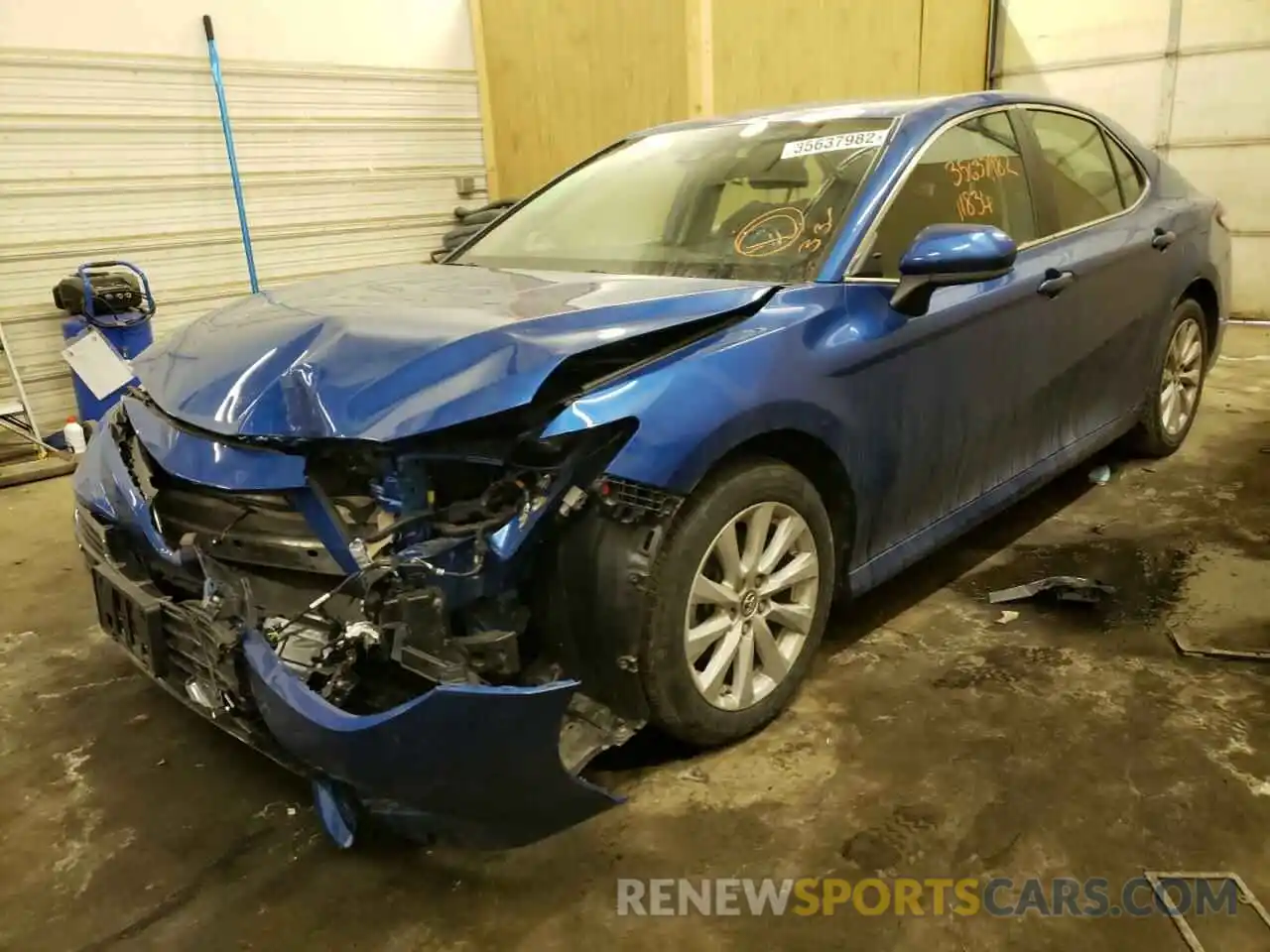 2 Photograph of a damaged car 4T1B11HK5KU177121 TOYOTA CAMRY 2019