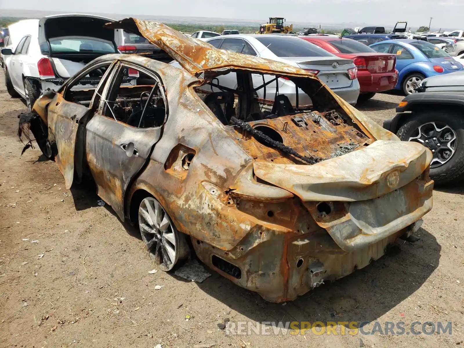 3 Photograph of a damaged car 4T1B11HK5KU177376 TOYOTA CAMRY 2019