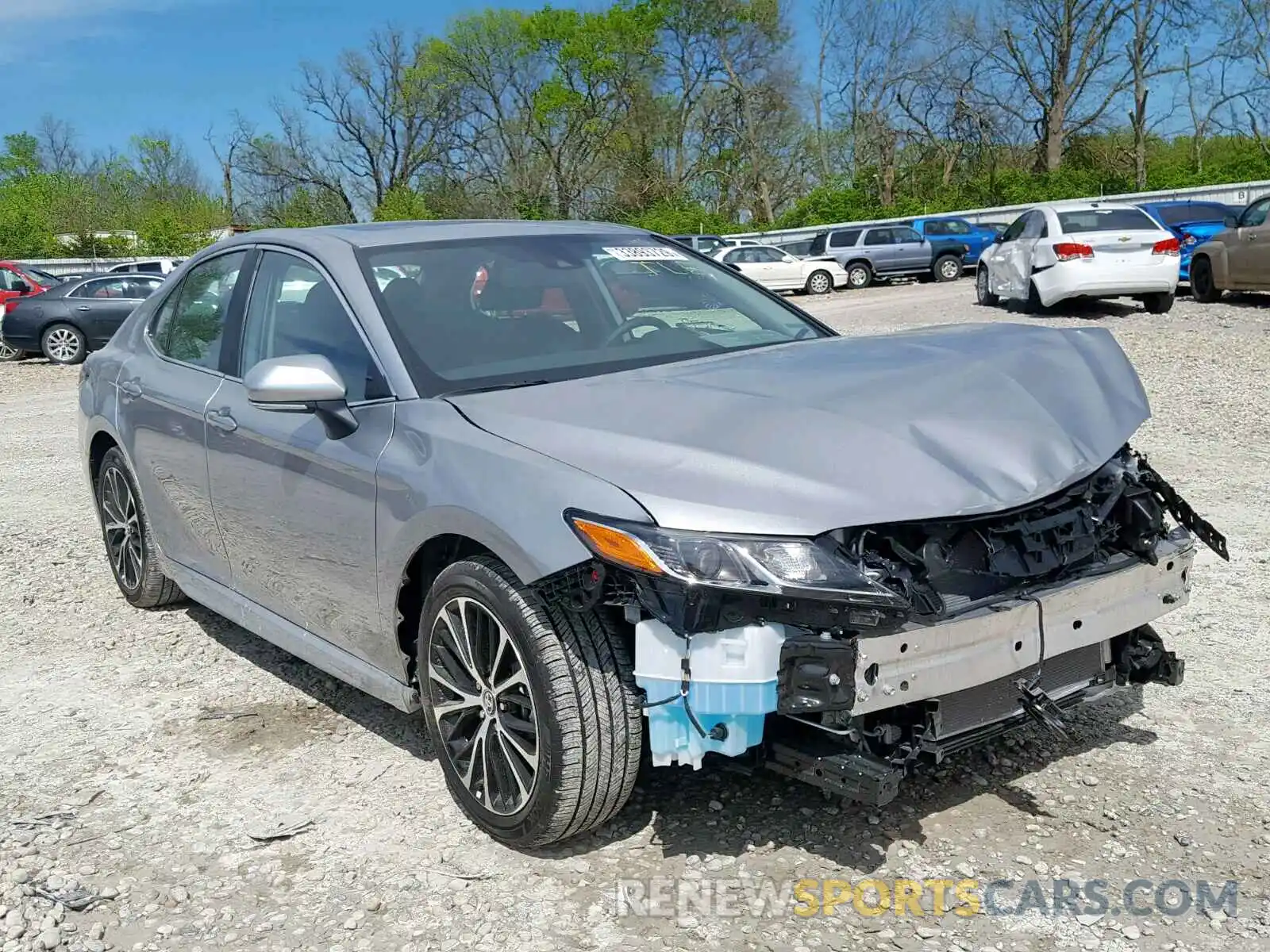 1 Photograph of a damaged car 4T1B11HK5KU178432 TOYOTA CAMRY 2019