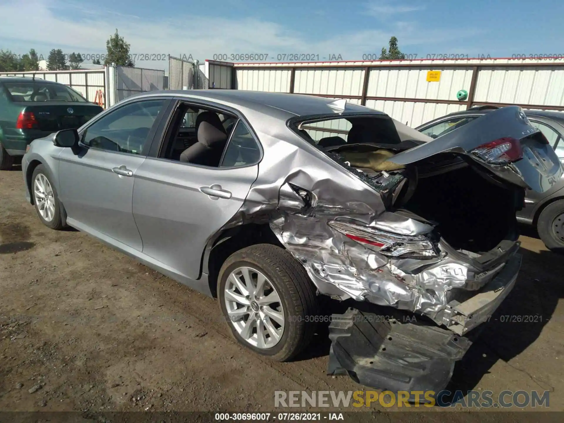 3 Photograph of a damaged car 4T1B11HK5KU178804 TOYOTA CAMRY 2019