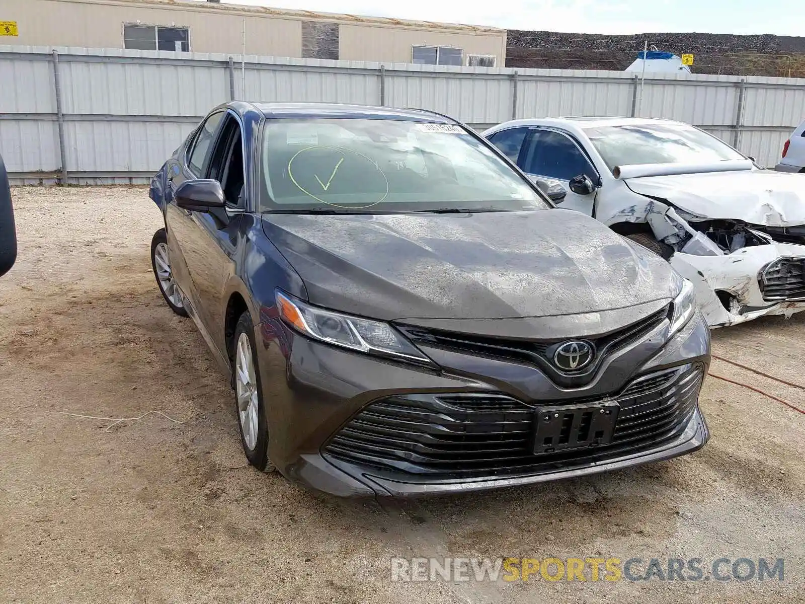 1 Photograph of a damaged car 4T1B11HK5KU179225 TOYOTA CAMRY 2019