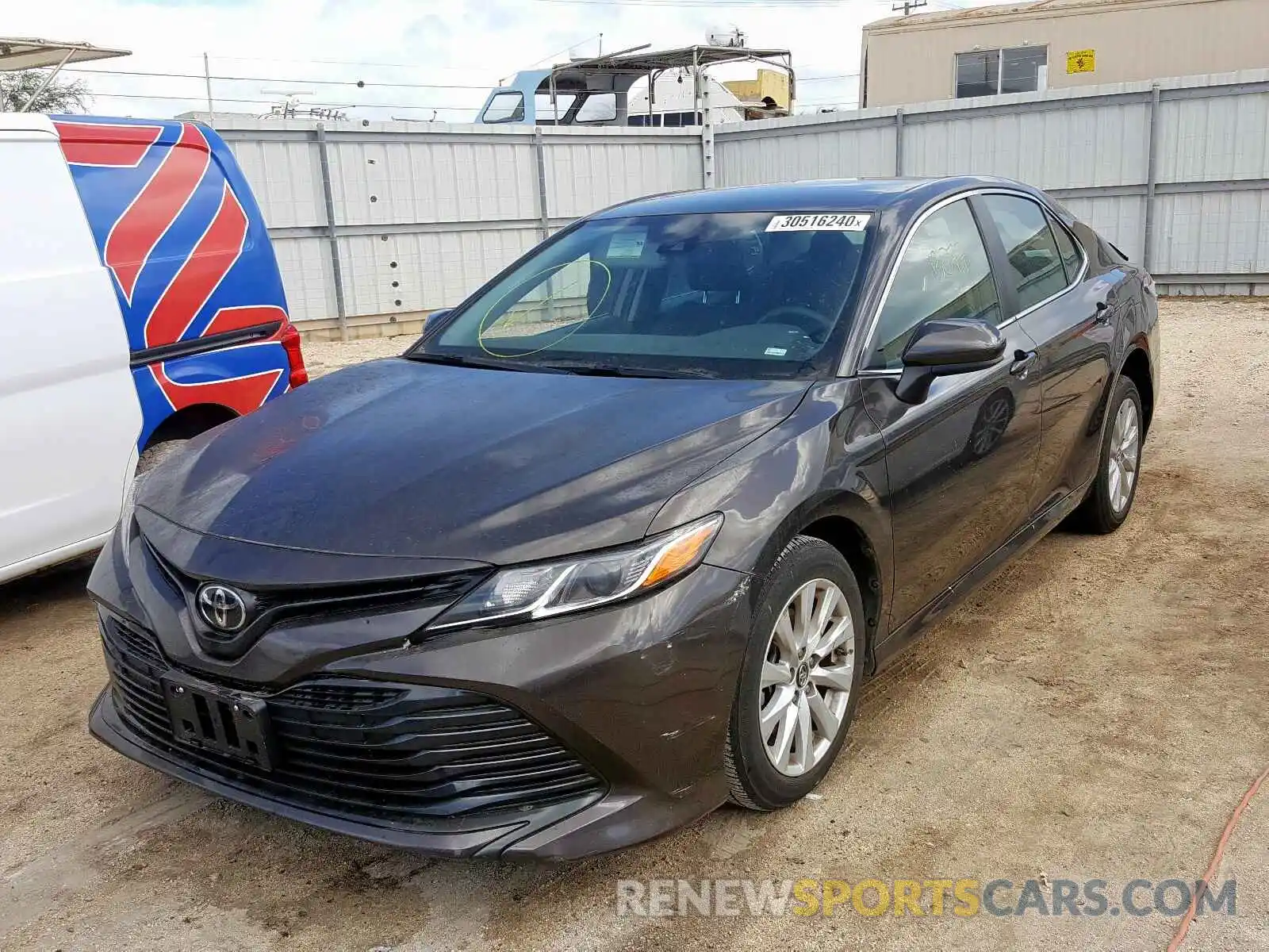 2 Photograph of a damaged car 4T1B11HK5KU179225 TOYOTA CAMRY 2019