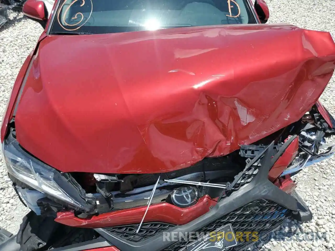 7 Photograph of a damaged car 4T1B11HK5KU180200 TOYOTA CAMRY 2019