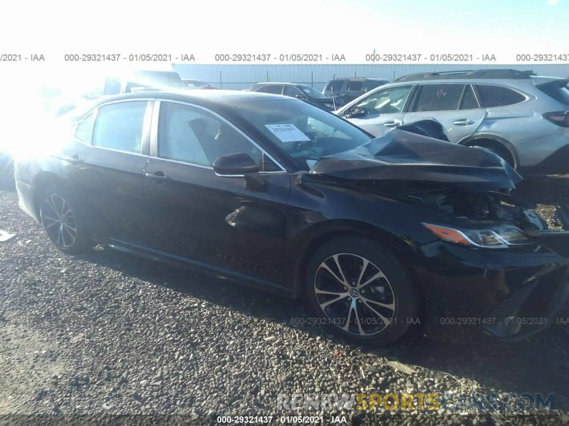 1 Photograph of a damaged car 4T1B11HK5KU181721 TOYOTA CAMRY 2019