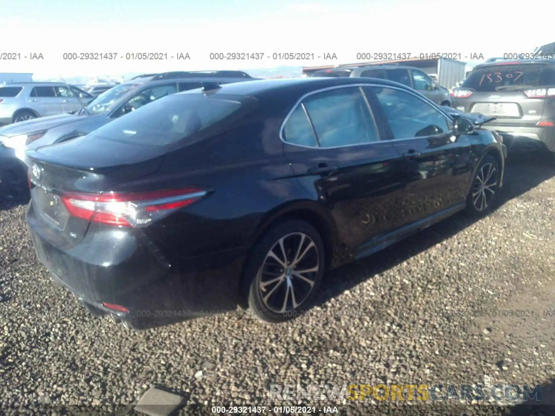 4 Фотография поврежденного автомобиля 4T1B11HK5KU181721 TOYOTA CAMRY 2019