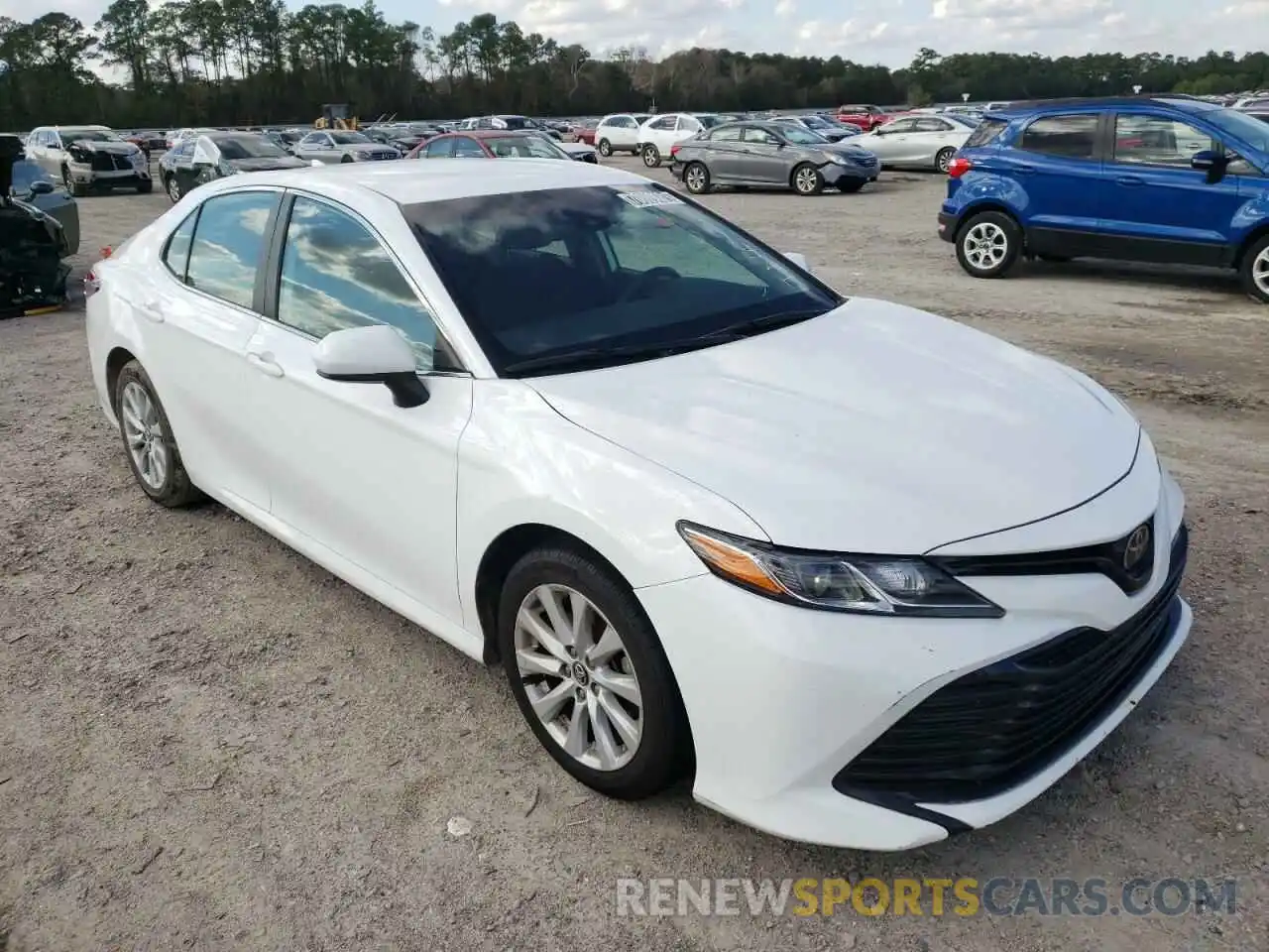 1 Photograph of a damaged car 4T1B11HK5KU182366 TOYOTA CAMRY 2019