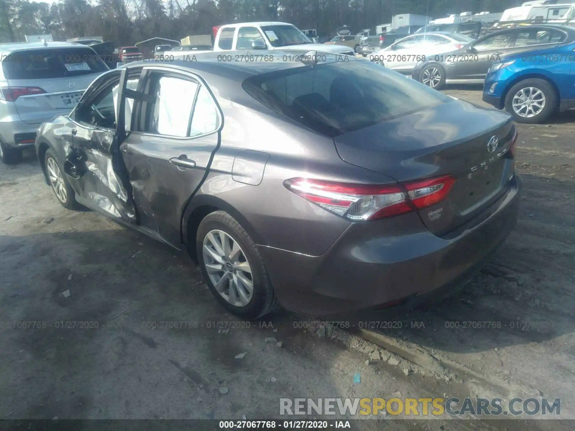 3 Photograph of a damaged car 4T1B11HK5KU184103 TOYOTA CAMRY 2019