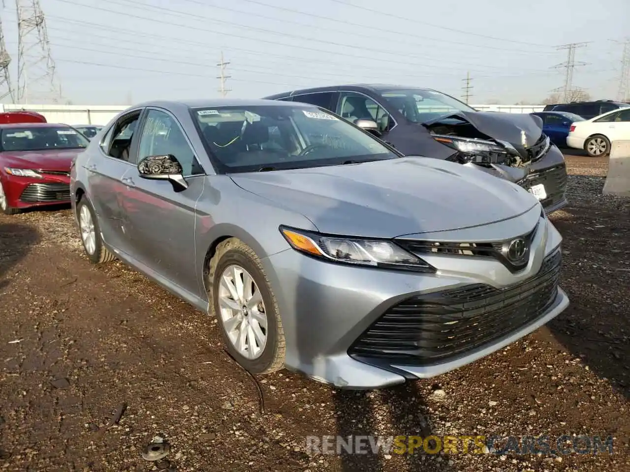 1 Photograph of a damaged car 4T1B11HK5KU184845 TOYOTA CAMRY 2019