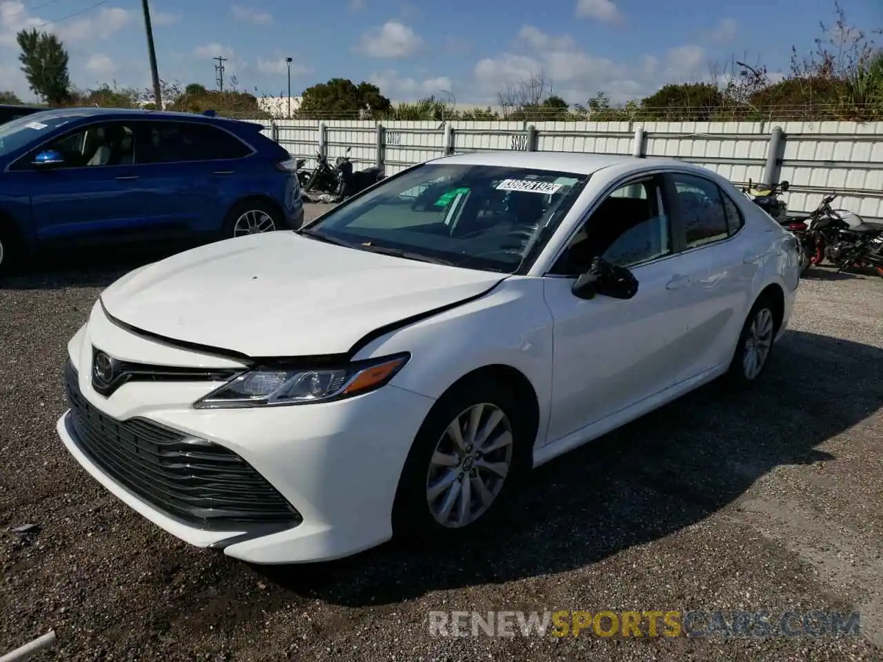 2 Photograph of a damaged car 4T1B11HK5KU185252 TOYOTA CAMRY 2019