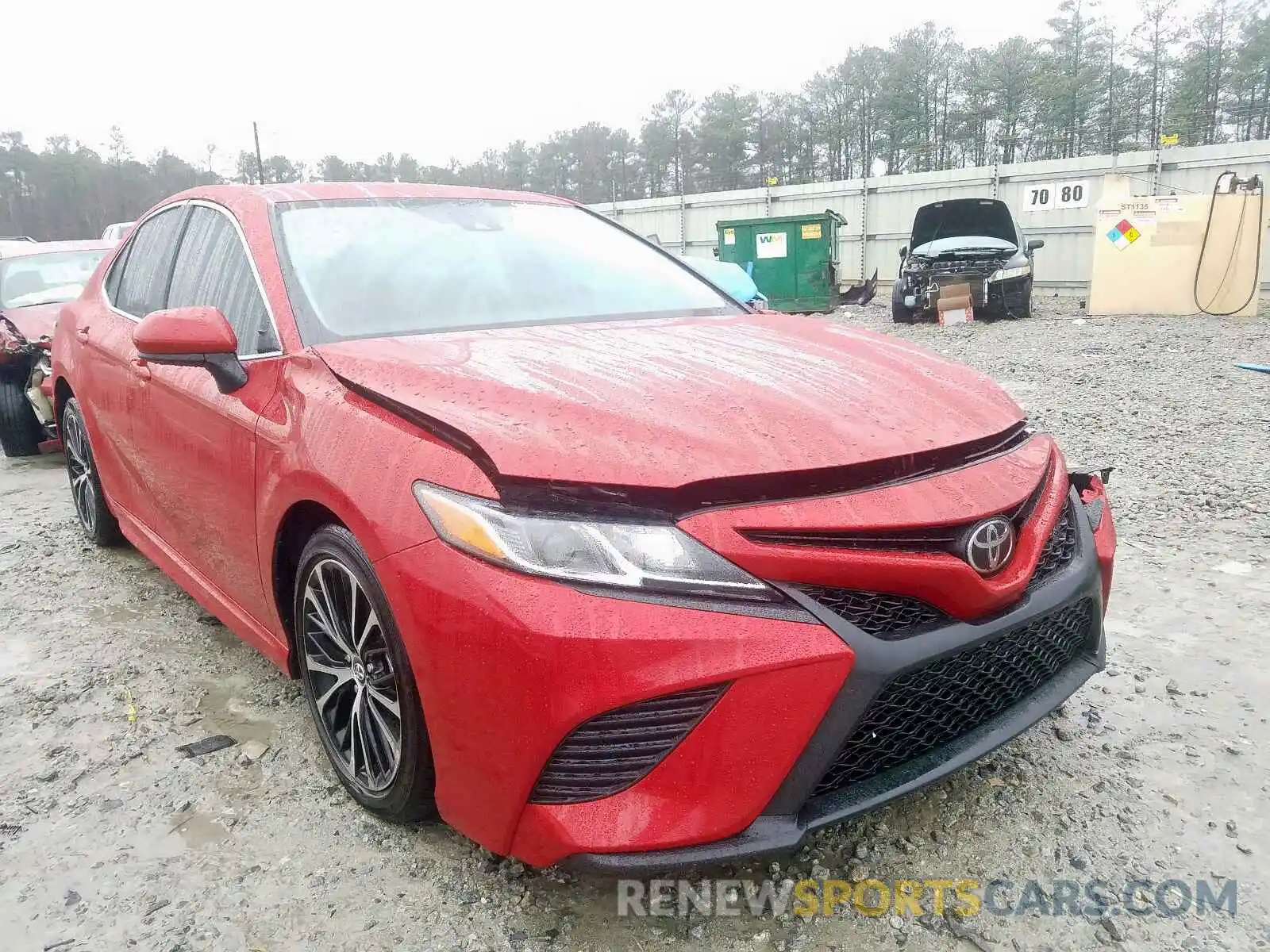 1 Photograph of a damaged car 4T1B11HK5KU186966 TOYOTA CAMRY 2019