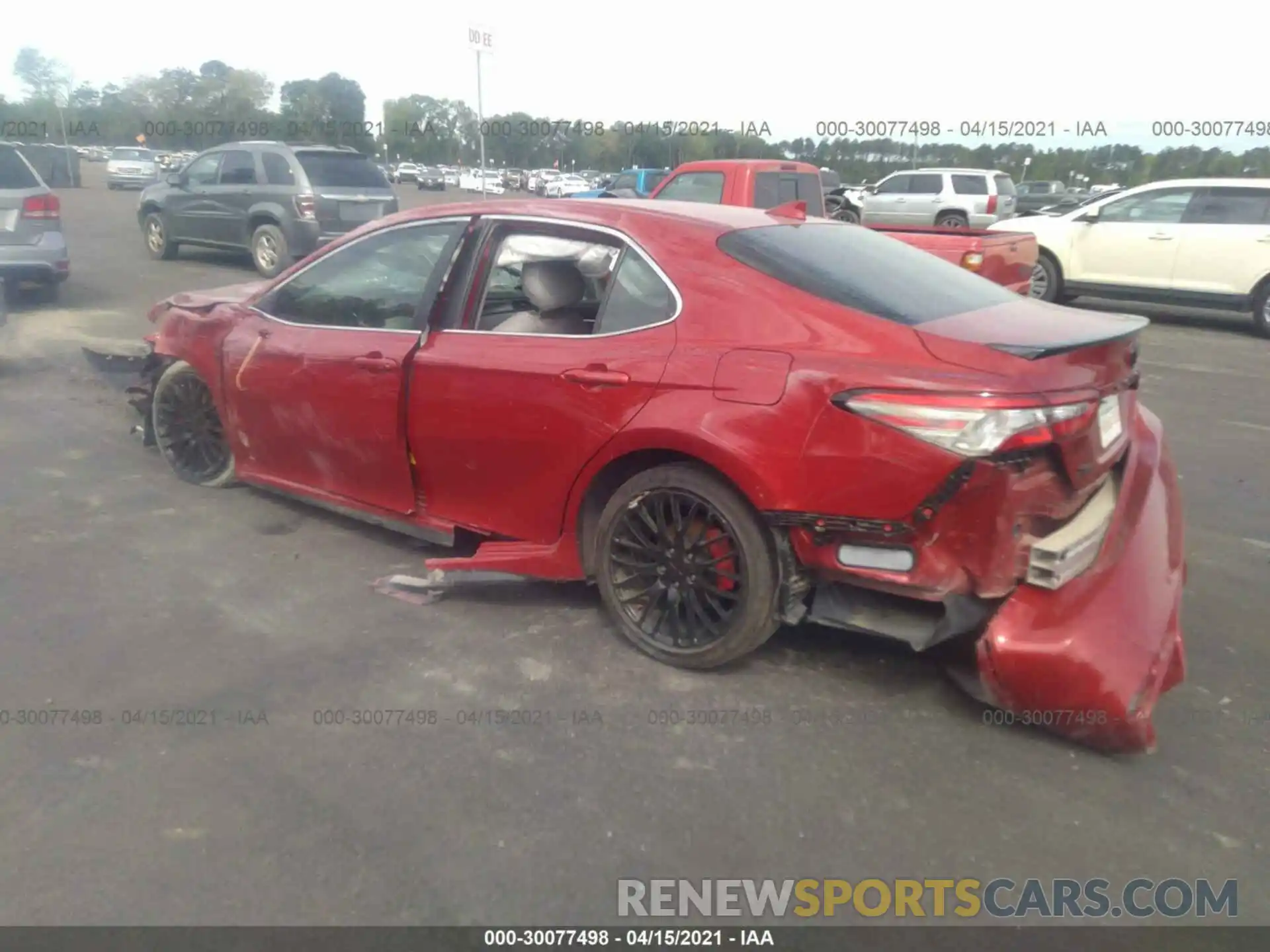 3 Photograph of a damaged car 4T1B11HK5KU187261 TOYOTA CAMRY 2019