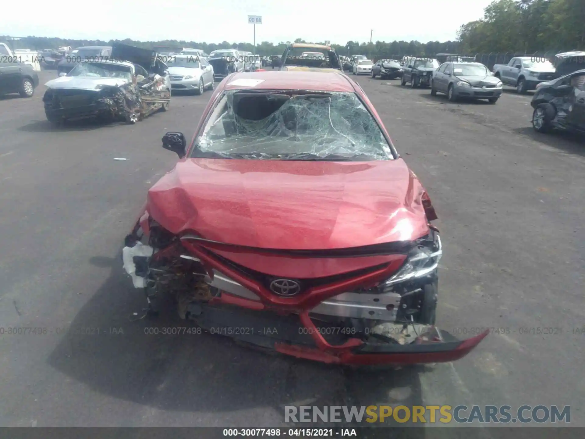 6 Photograph of a damaged car 4T1B11HK5KU187261 TOYOTA CAMRY 2019