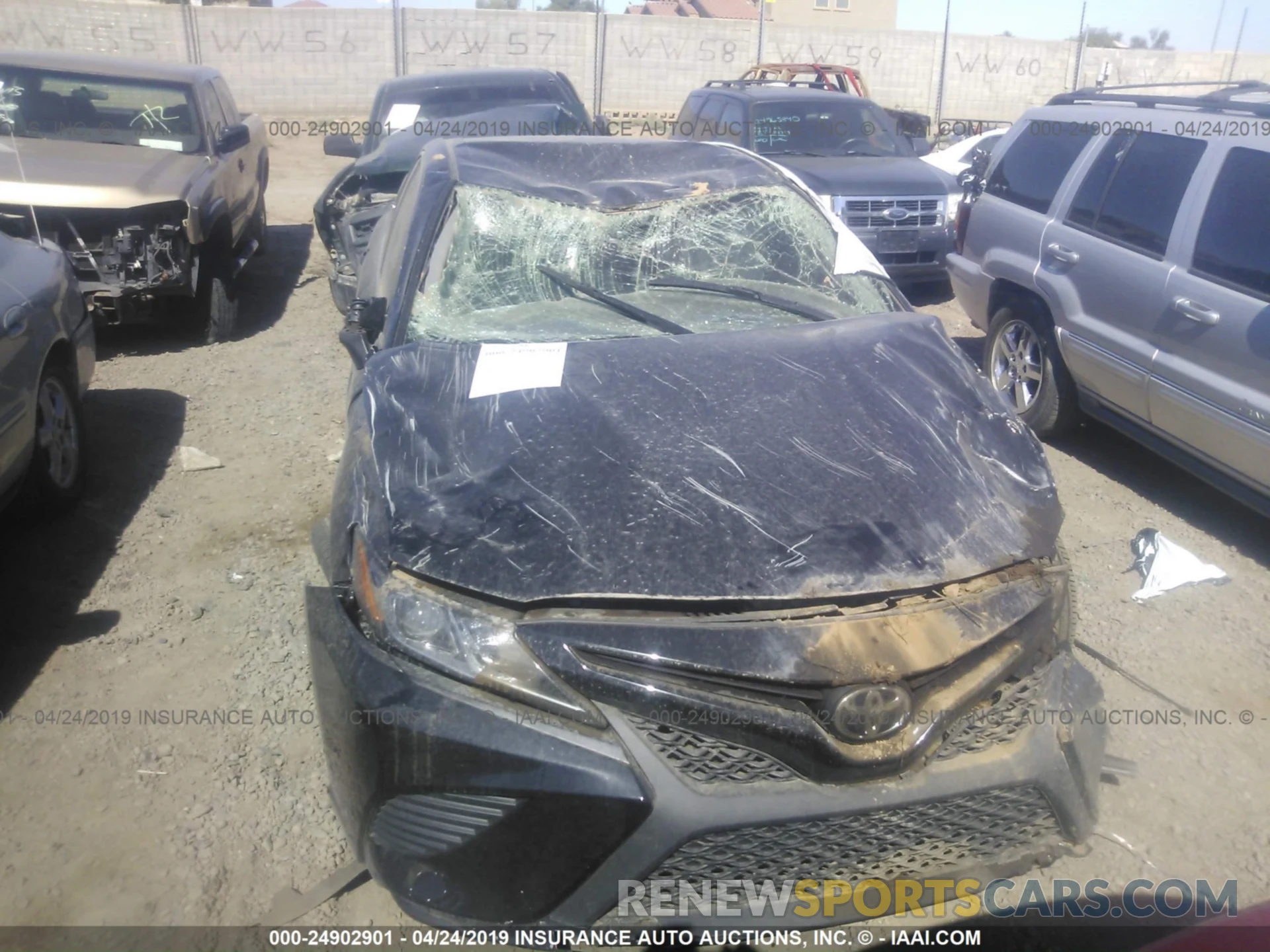 6 Photograph of a damaged car 4T1B11HK5KU188409 TOYOTA CAMRY 2019