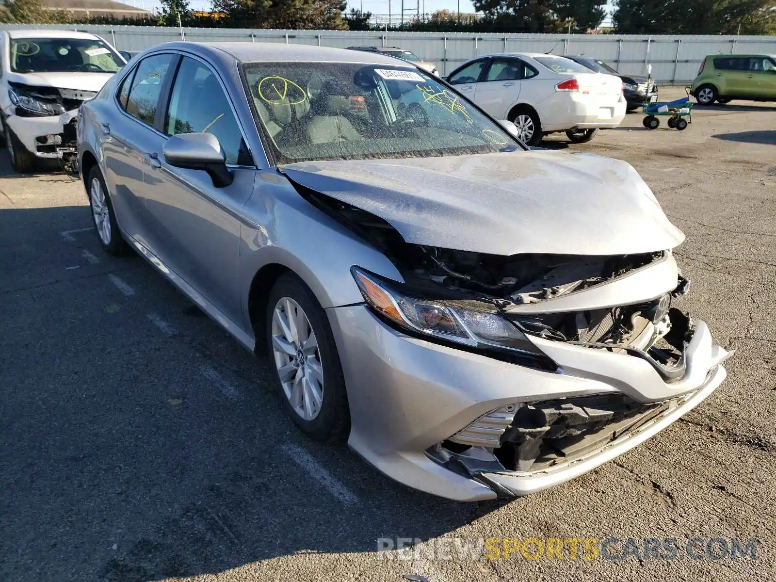 1 Photograph of a damaged car 4T1B11HK5KU188703 TOYOTA CAMRY 2019