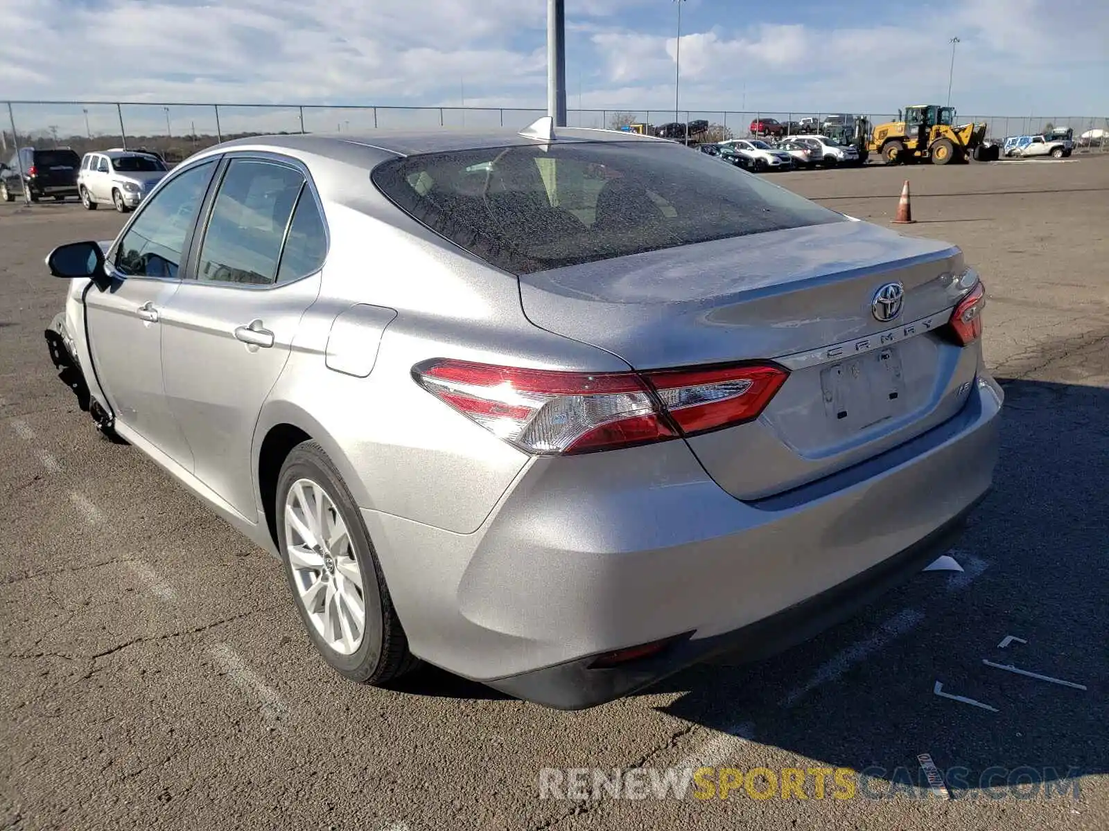 3 Photograph of a damaged car 4T1B11HK5KU188703 TOYOTA CAMRY 2019