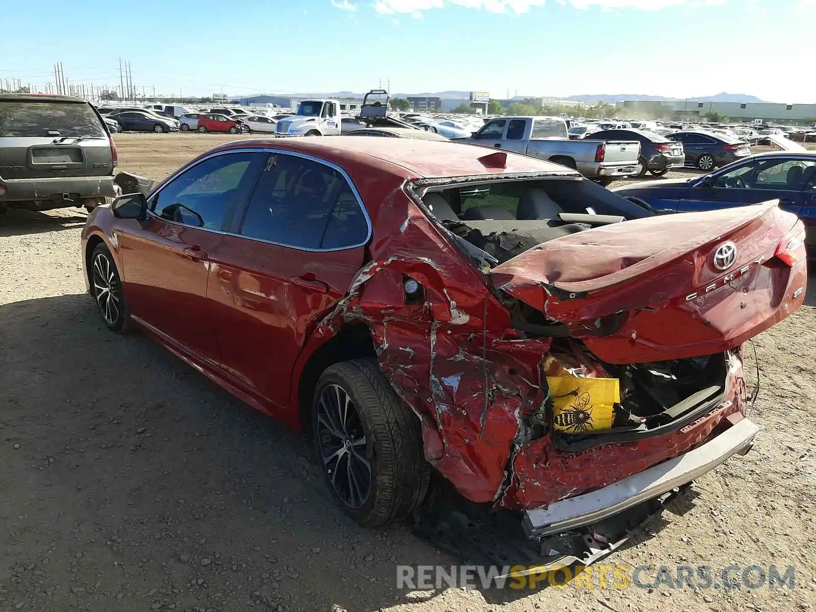 3 Photograph of a damaged car 4T1B11HK5KU188961 TOYOTA CAMRY 2019