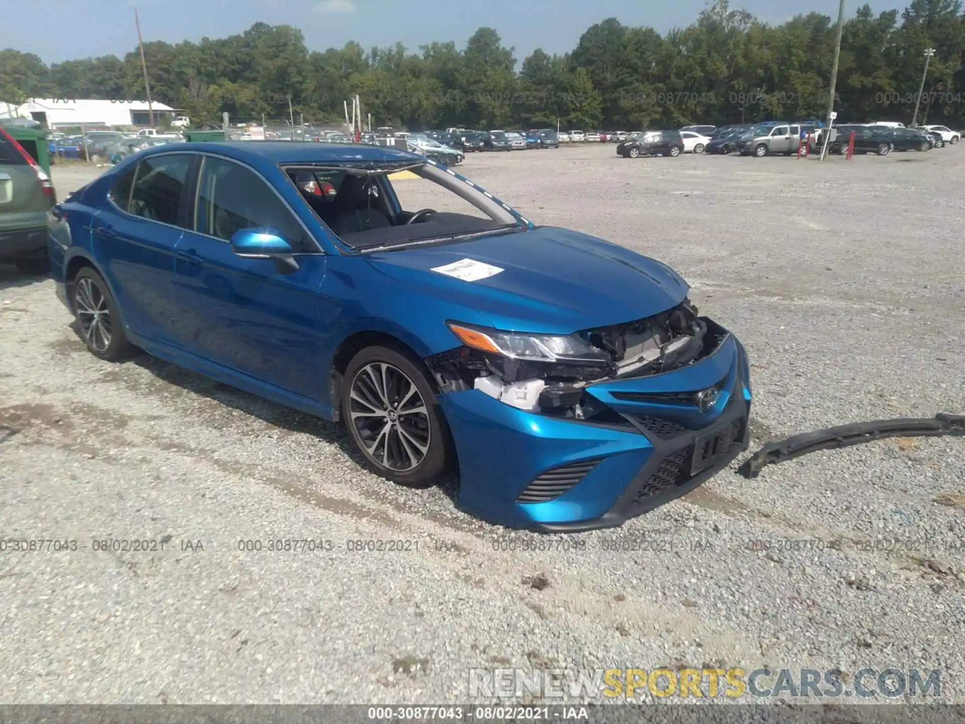 1 Photograph of a damaged car 4T1B11HK5KU189110 TOYOTA CAMRY 2019