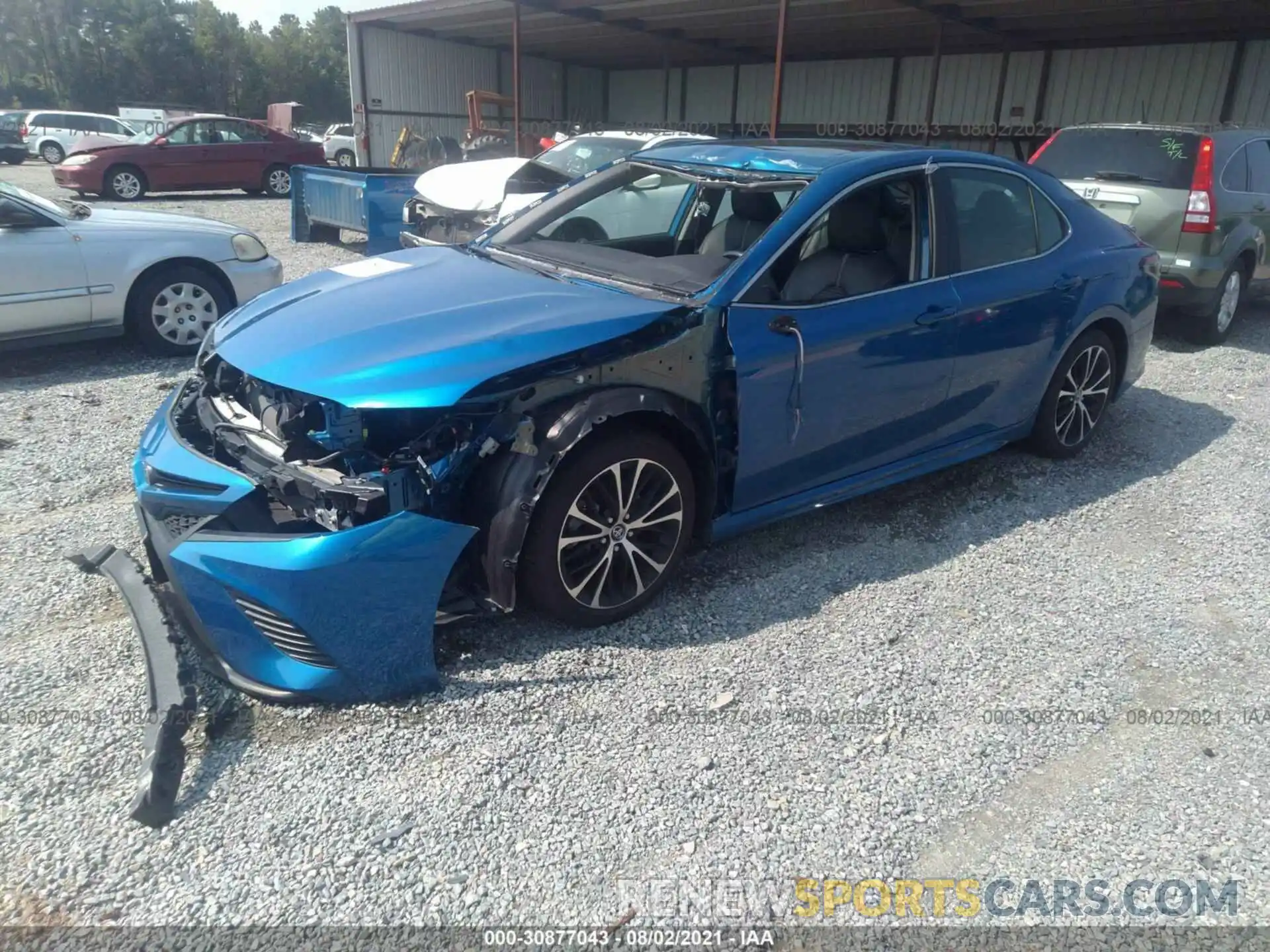 2 Photograph of a damaged car 4T1B11HK5KU189110 TOYOTA CAMRY 2019