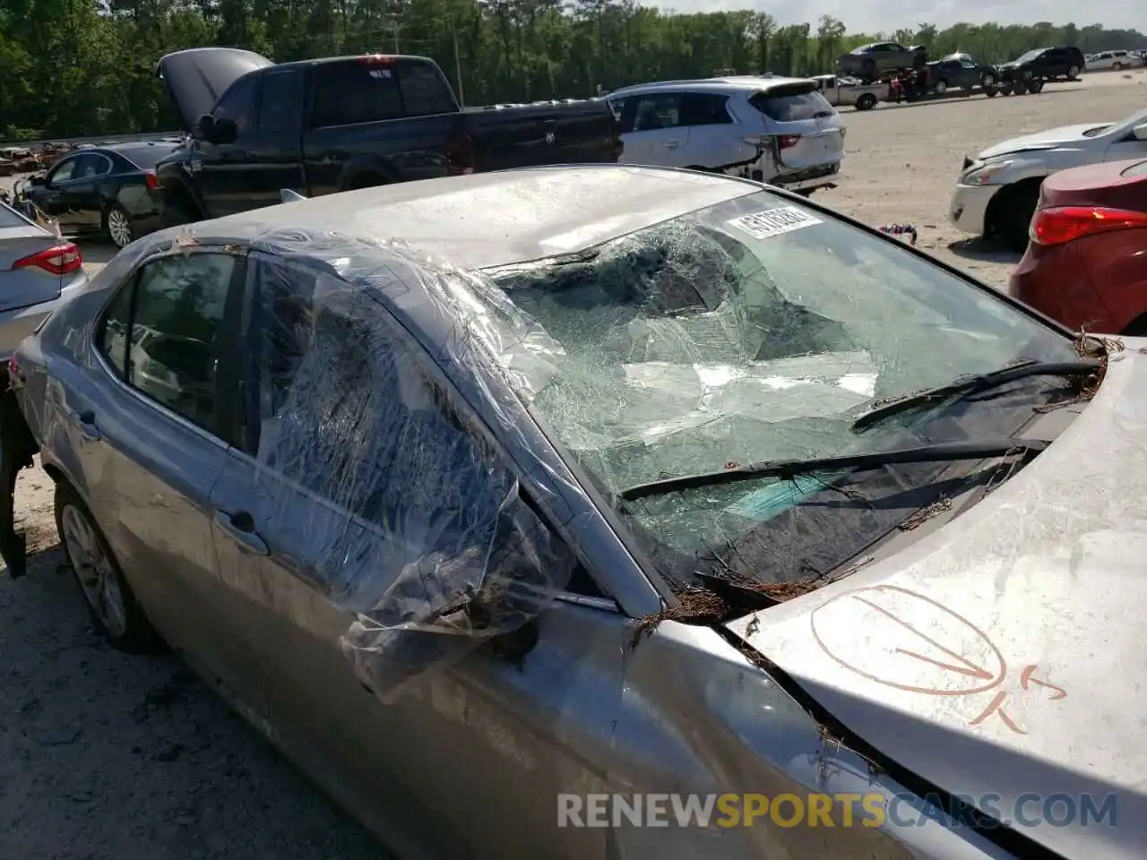 9 Photograph of a damaged car 4T1B11HK5KU189415 TOYOTA CAMRY 2019