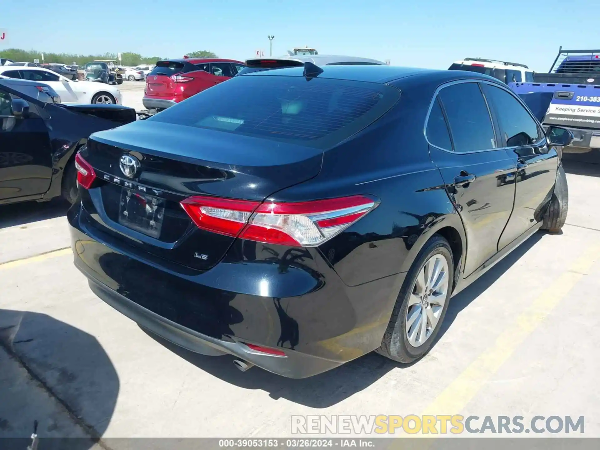 4 Photograph of a damaged car 4T1B11HK5KU189916 TOYOTA CAMRY 2019