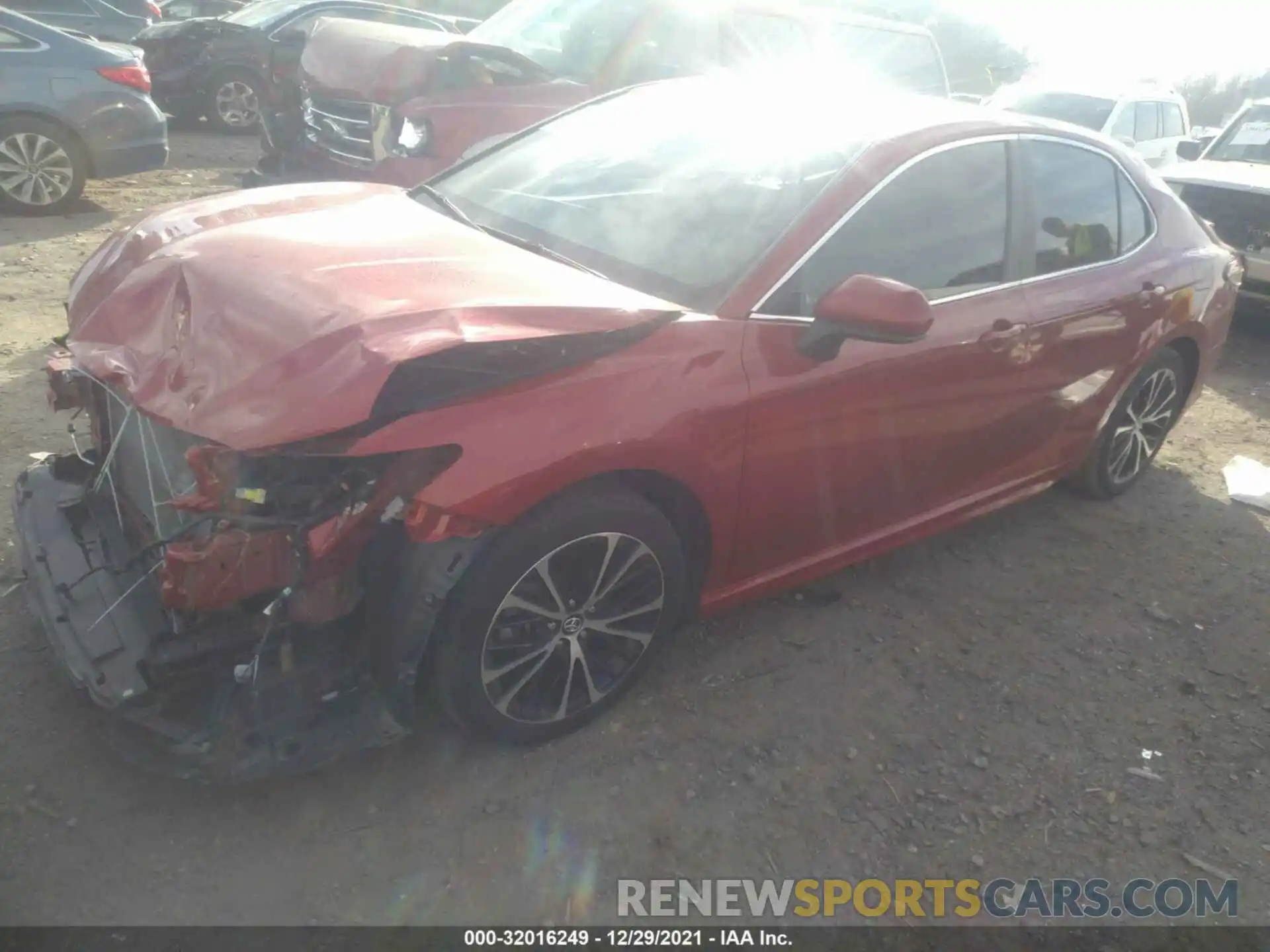 2 Photograph of a damaged car 4T1B11HK5KU191262 TOYOTA CAMRY 2019