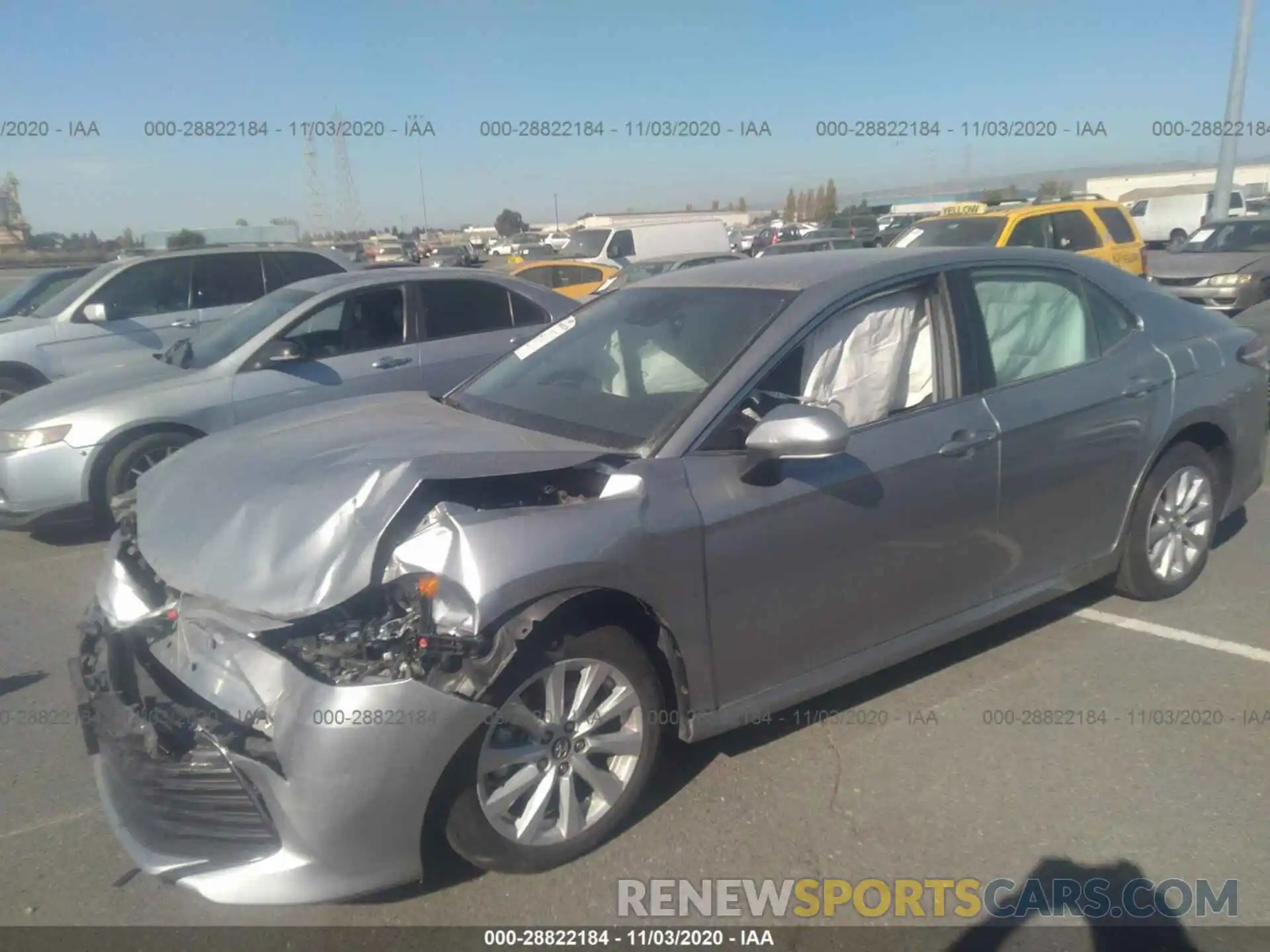 2 Photograph of a damaged car 4T1B11HK5KU192282 TOYOTA CAMRY 2019