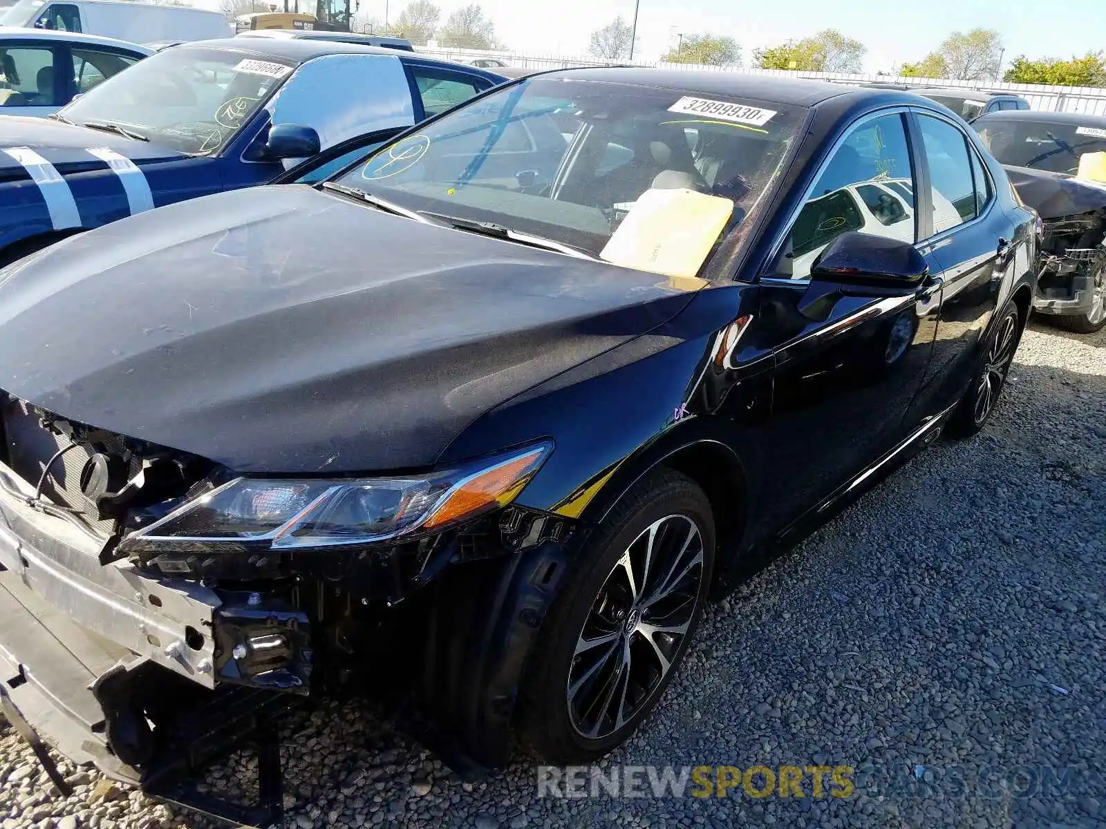 2 Photograph of a damaged car 4T1B11HK5KU194792 TOYOTA CAMRY 2019