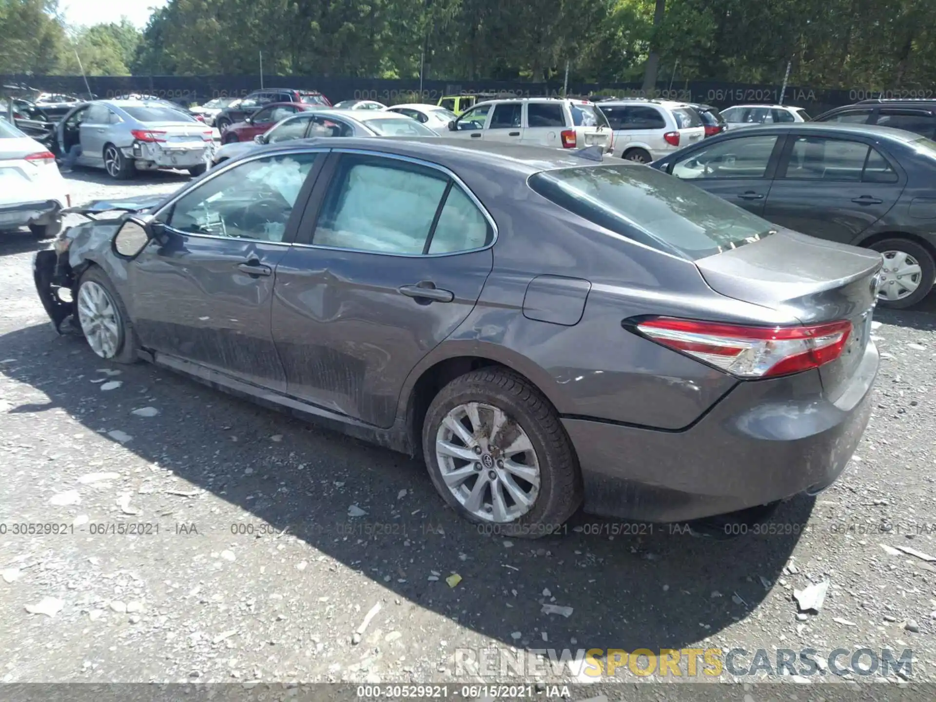 3 Photograph of a damaged car 4T1B11HK5KU195053 TOYOTA CAMRY 2019