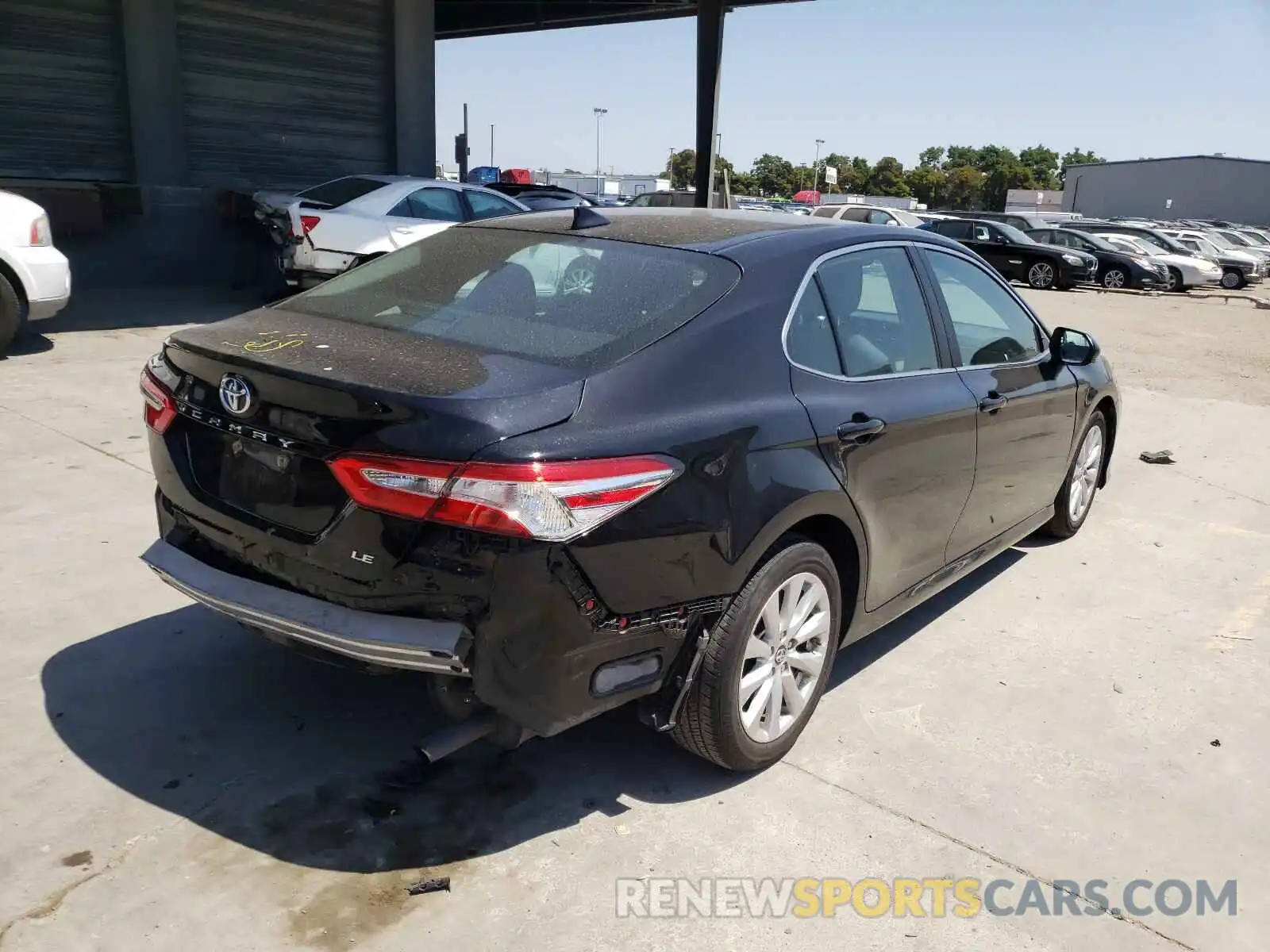 4 Photograph of a damaged car 4T1B11HK5KU195229 TOYOTA CAMRY 2019