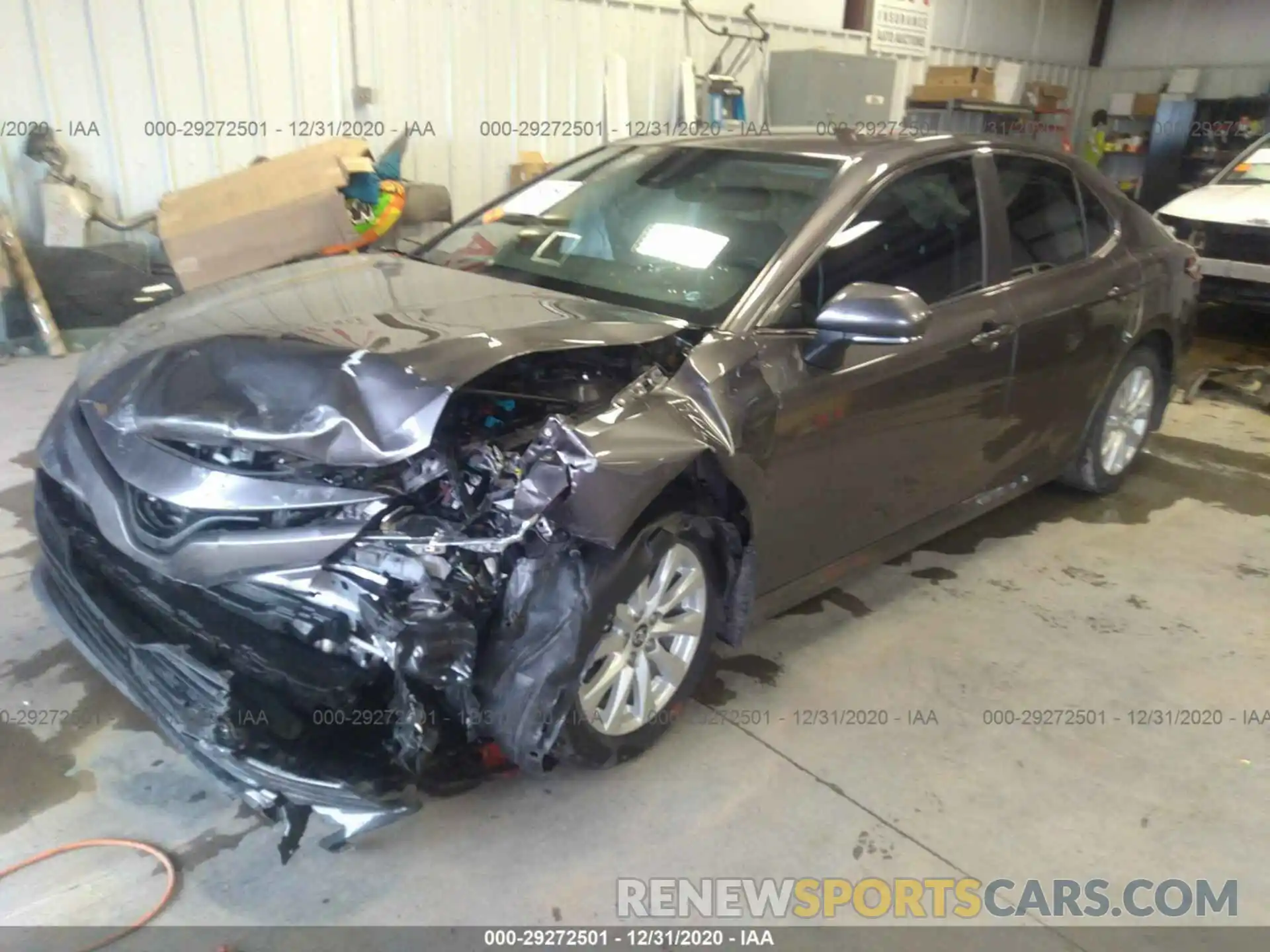 2 Photograph of a damaged car 4T1B11HK5KU196557 TOYOTA CAMRY 2019