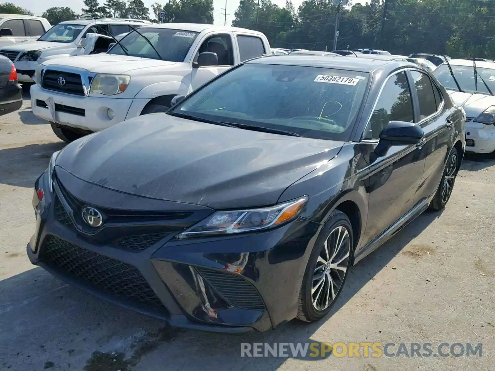 2 Photograph of a damaged car 4T1B11HK5KU197417 TOYOTA CAMRY 2019