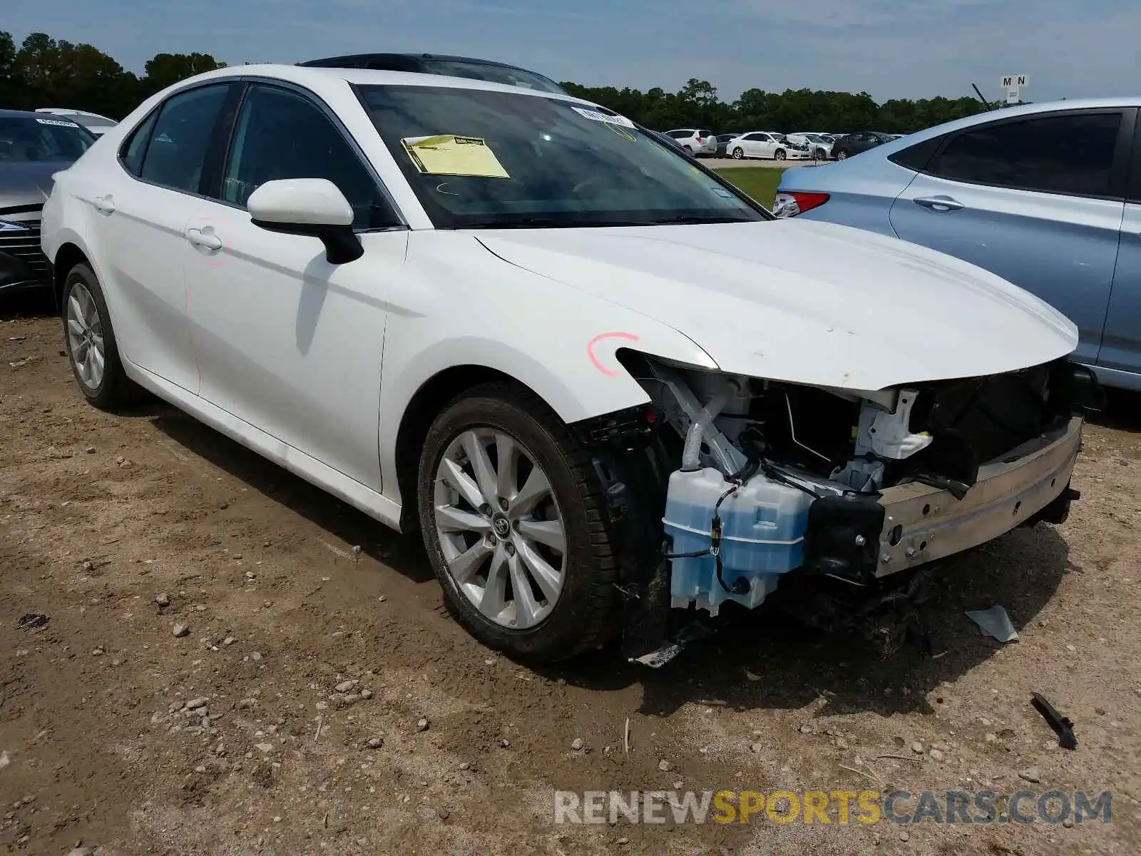 1 Photograph of a damaged car 4T1B11HK5KU197840 TOYOTA CAMRY 2019