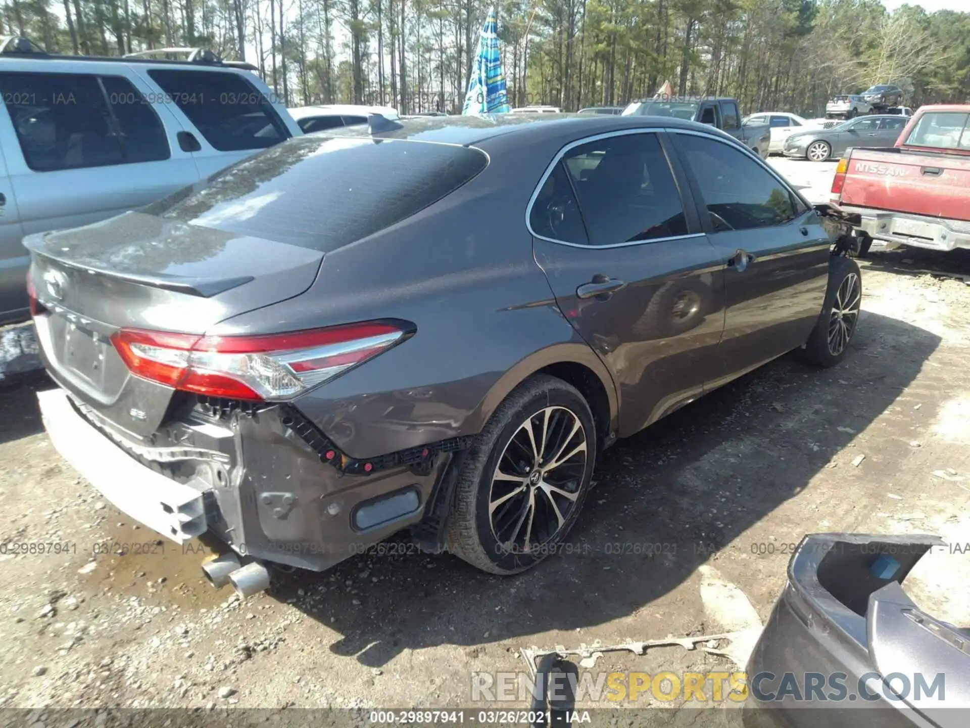 4 Photograph of a damaged car 4T1B11HK5KU197871 TOYOTA CAMRY 2019