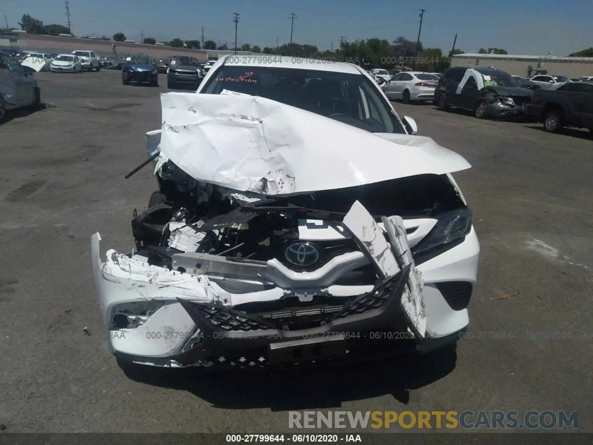 6 Photograph of a damaged car 4T1B11HK5KU198759 TOYOTA CAMRY 2019