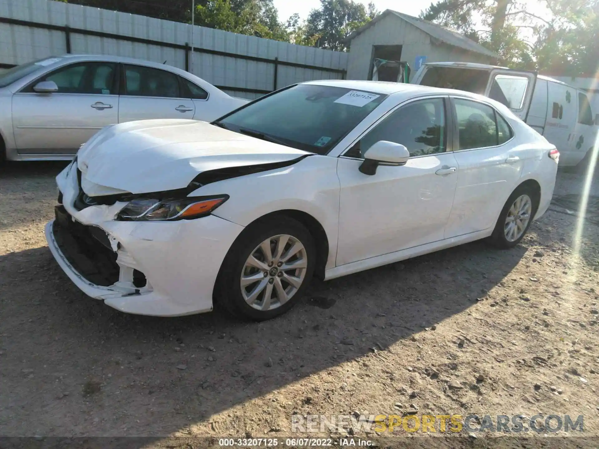 2 Photograph of a damaged car 4T1B11HK5KU199264 TOYOTA CAMRY 2019