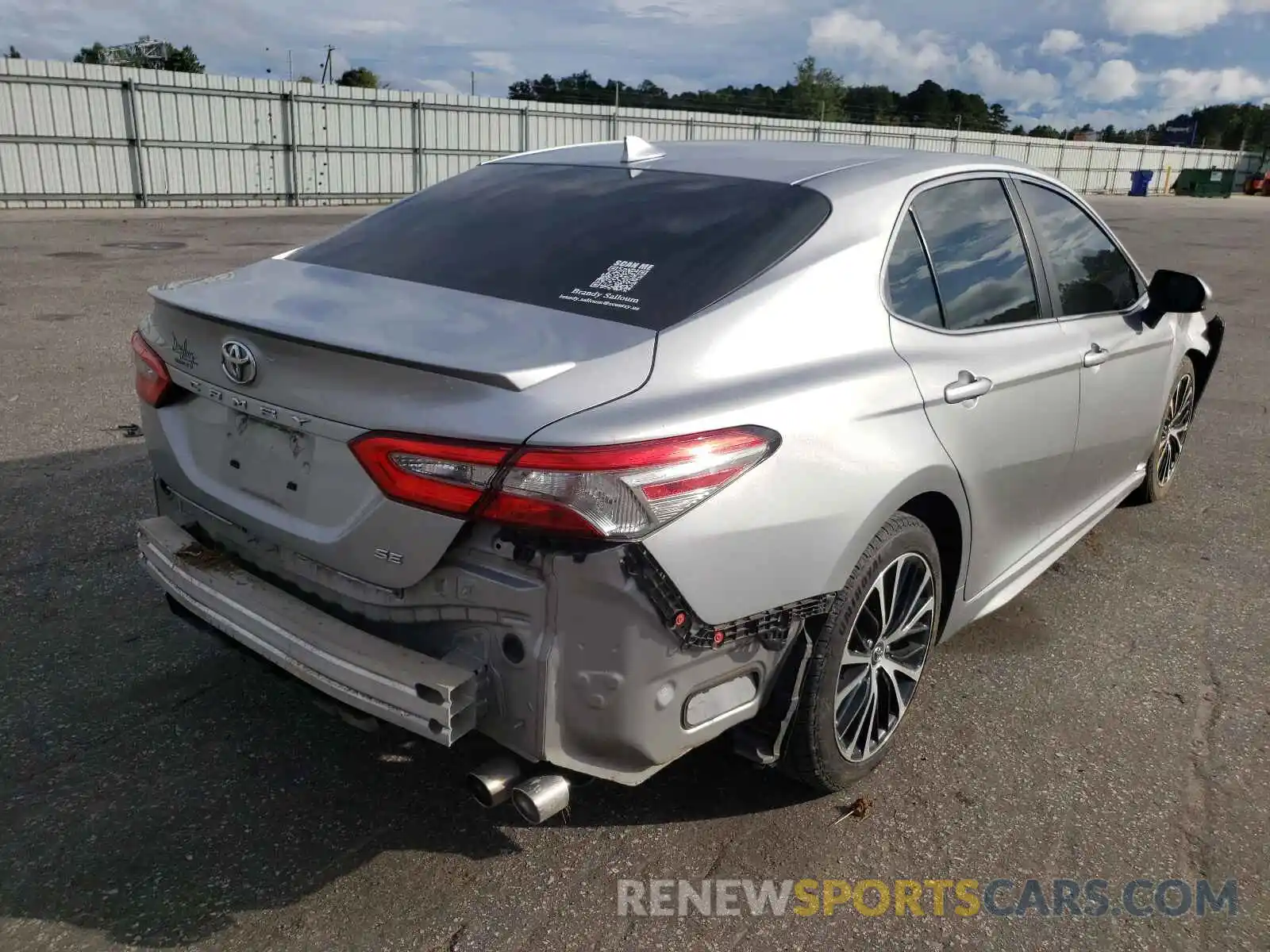 4 Photograph of a damaged car 4T1B11HK5KU199457 TOYOTA CAMRY 2019