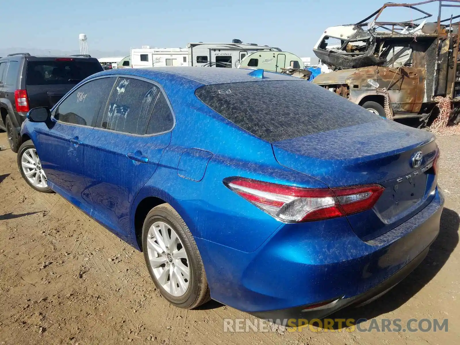 3 Photograph of a damaged car 4T1B11HK5KU199507 TOYOTA CAMRY 2019