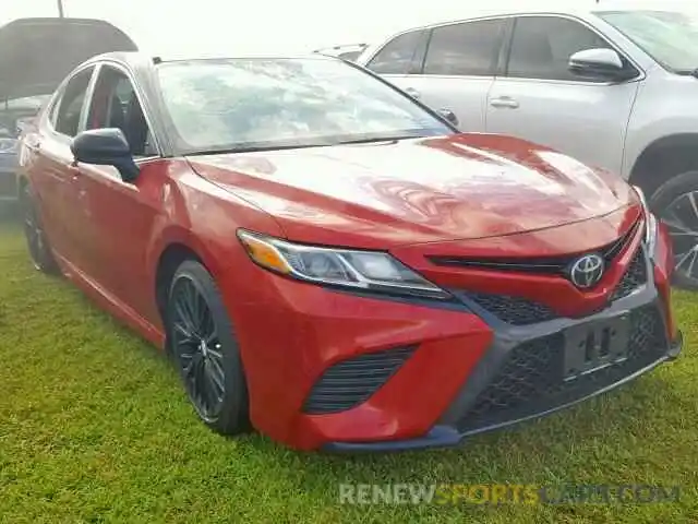 1 Photograph of a damaged car 4T1B11HK5KU199992 TOYOTA CAMRY 2019