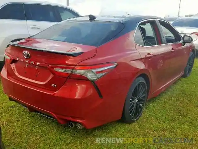 4 Photograph of a damaged car 4T1B11HK5KU199992 TOYOTA CAMRY 2019