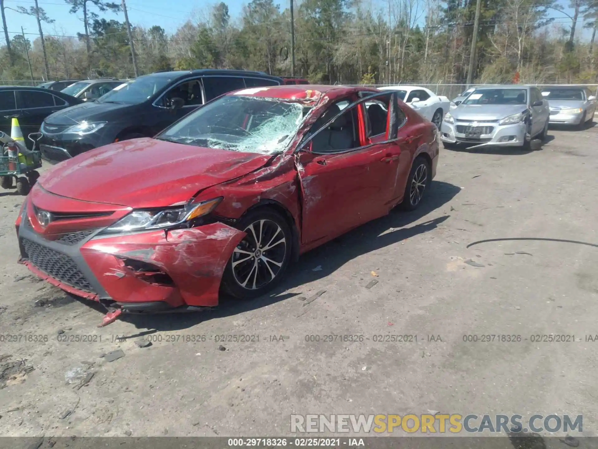 2 Photograph of a damaged car 4T1B11HK5KU200803 TOYOTA CAMRY 2019